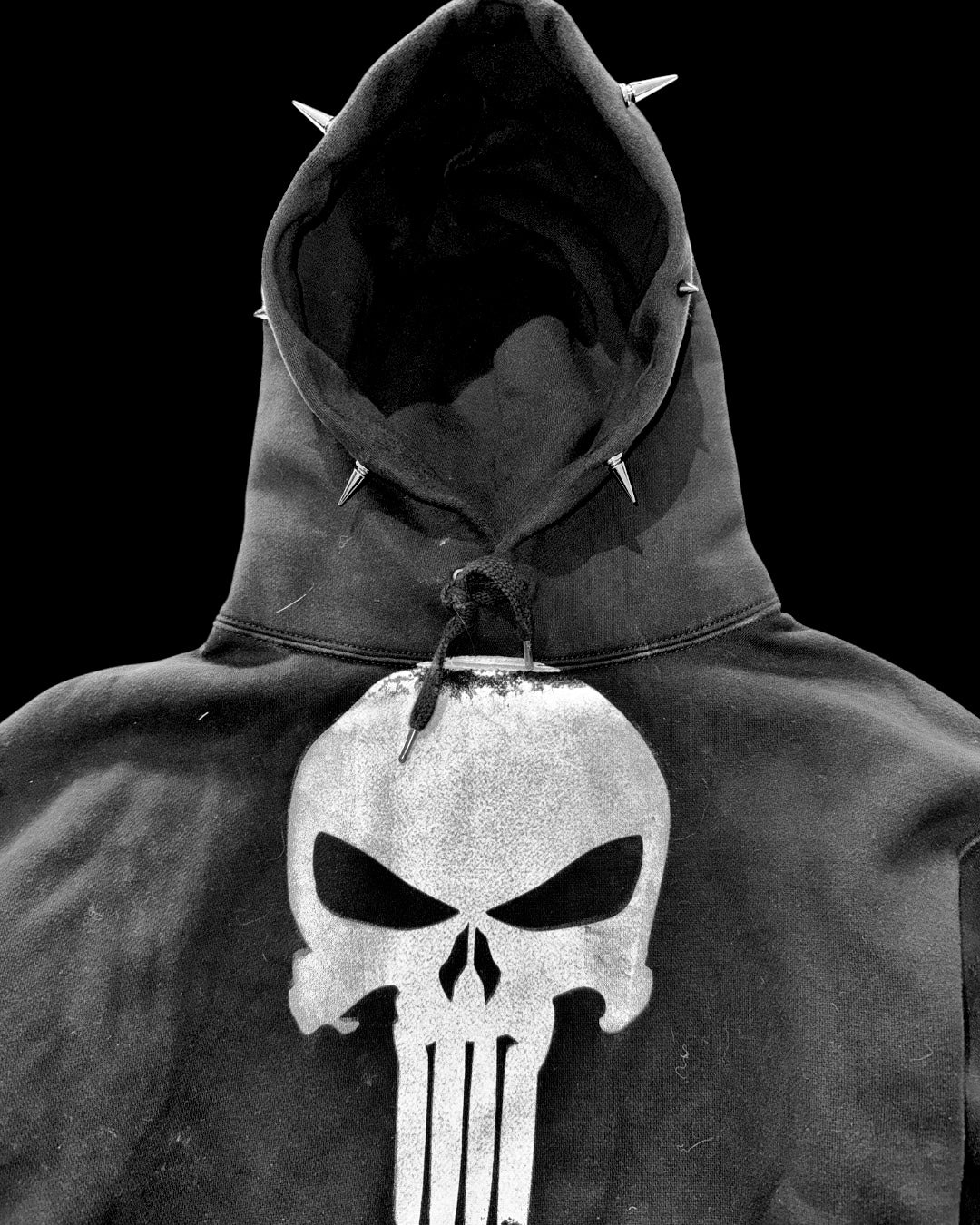 Punisher Spikes Hoodie