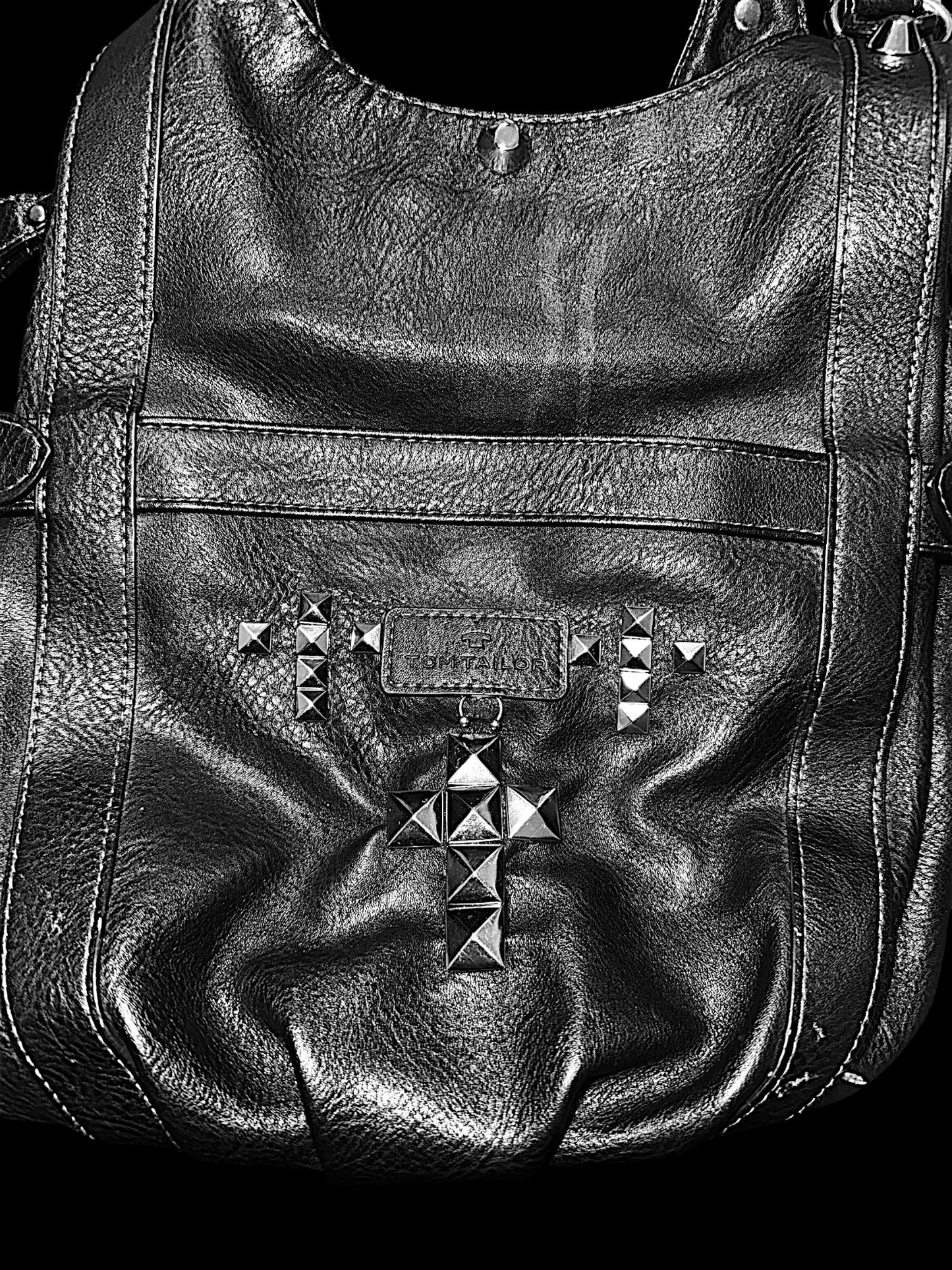 Studded Leather Bag