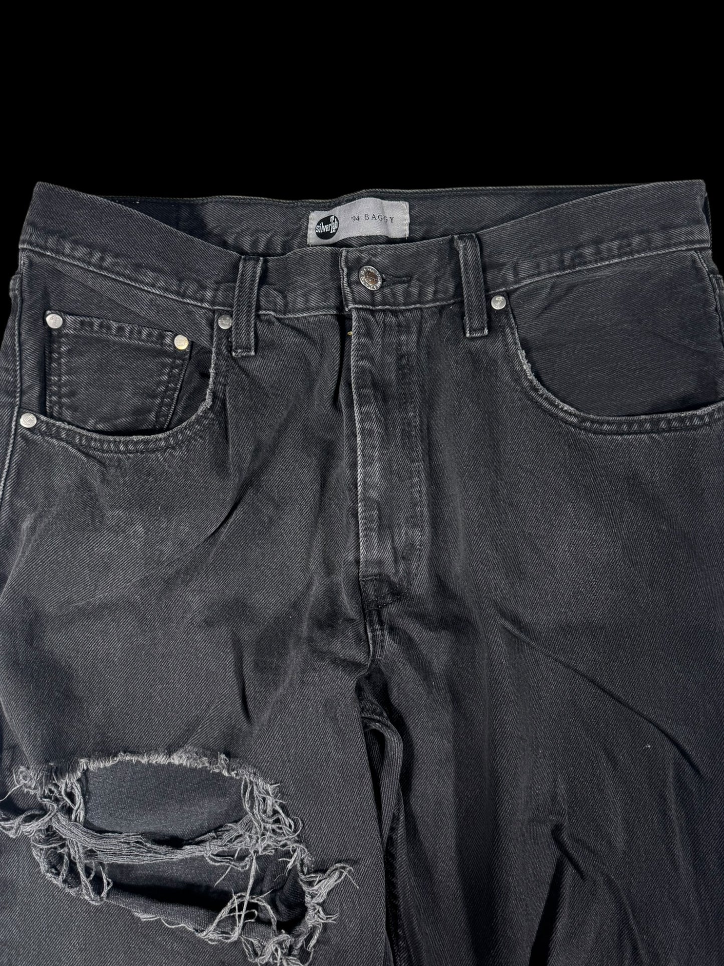 Grunge Levis Silver Tab Jeans