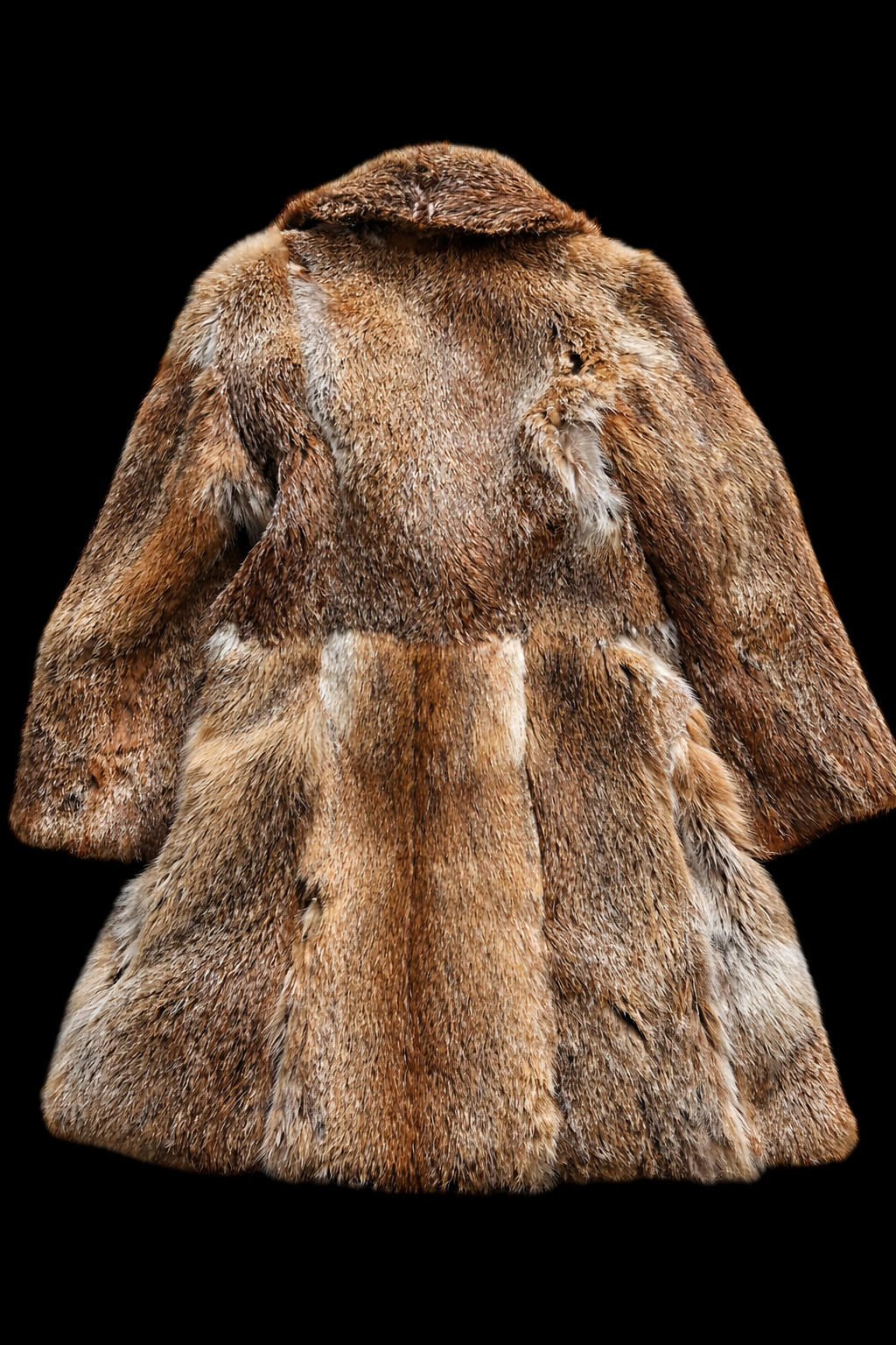 Vintage fox fur coat
