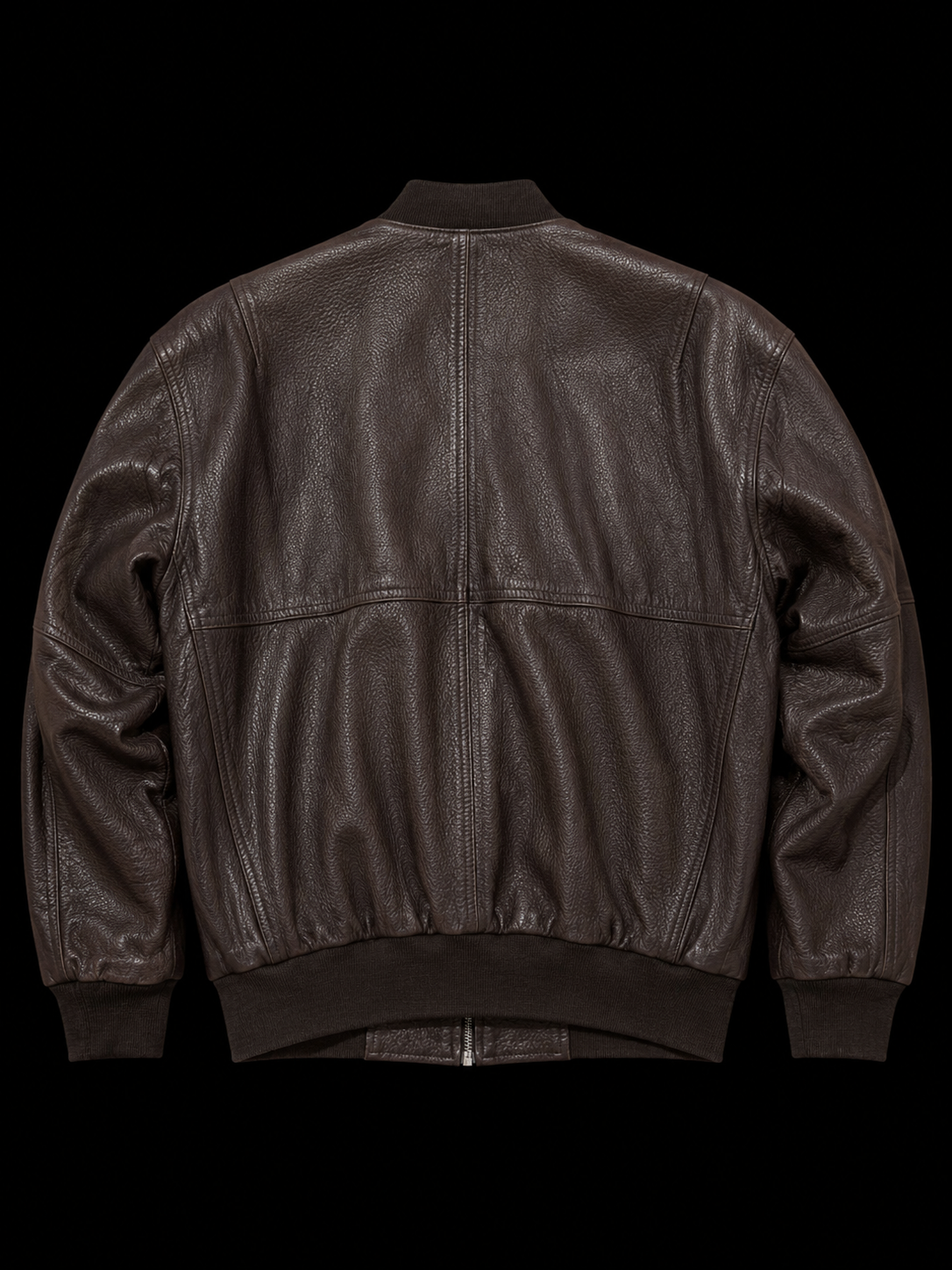 Vintage Leather Bomber