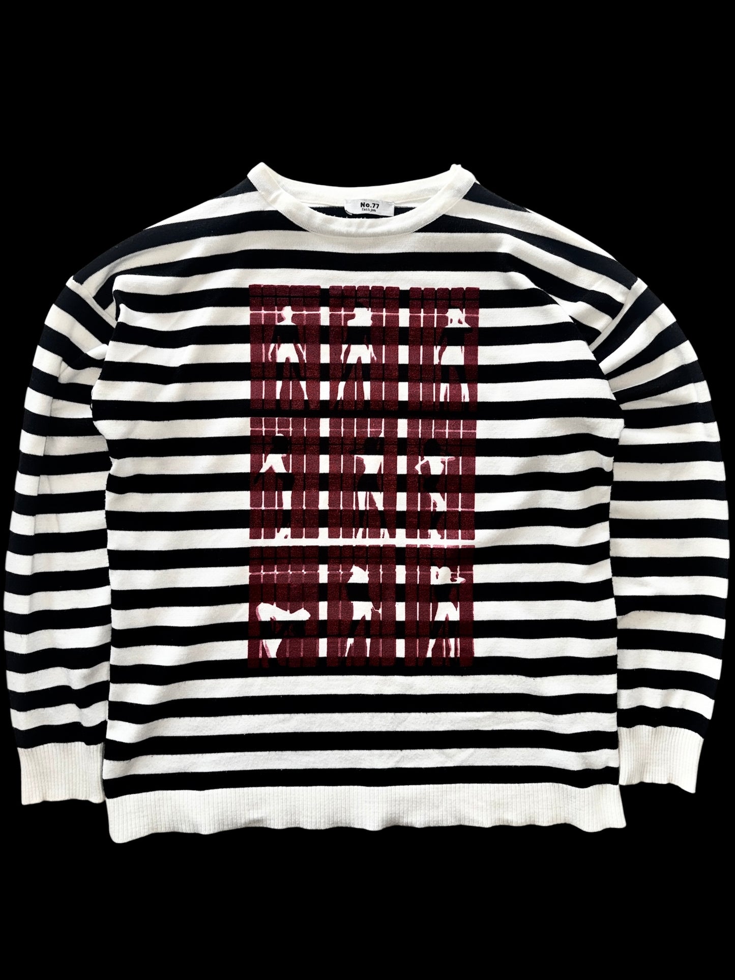 “RedRoom” Stripe LongSleeve