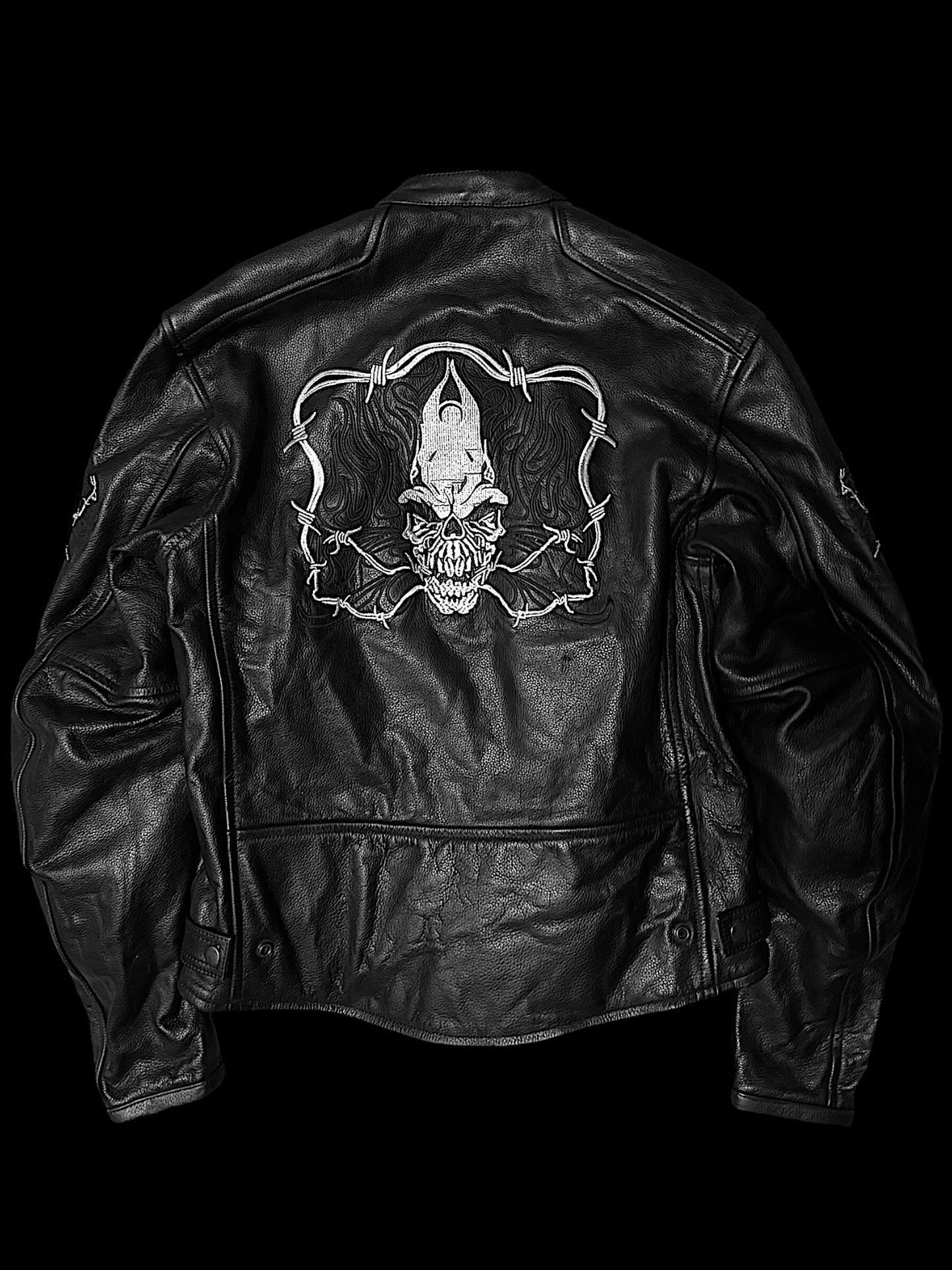 Vintage Biker Leather Jacket