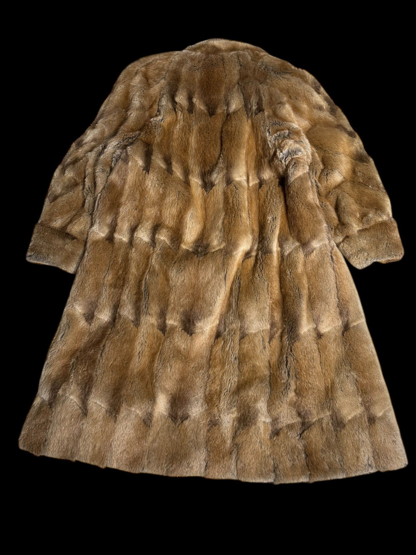 Rabbit fur coat