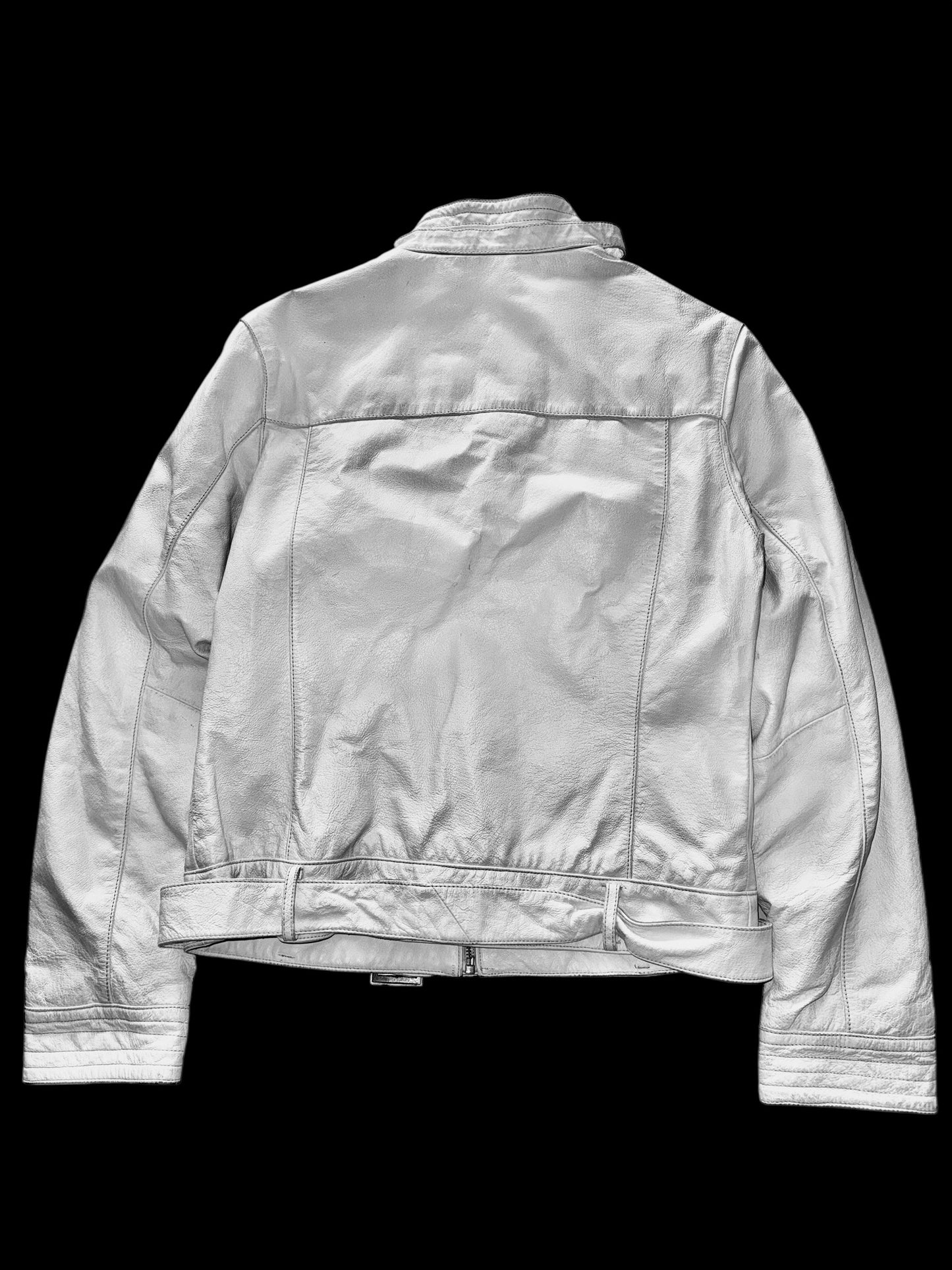 White Leather Jacket
