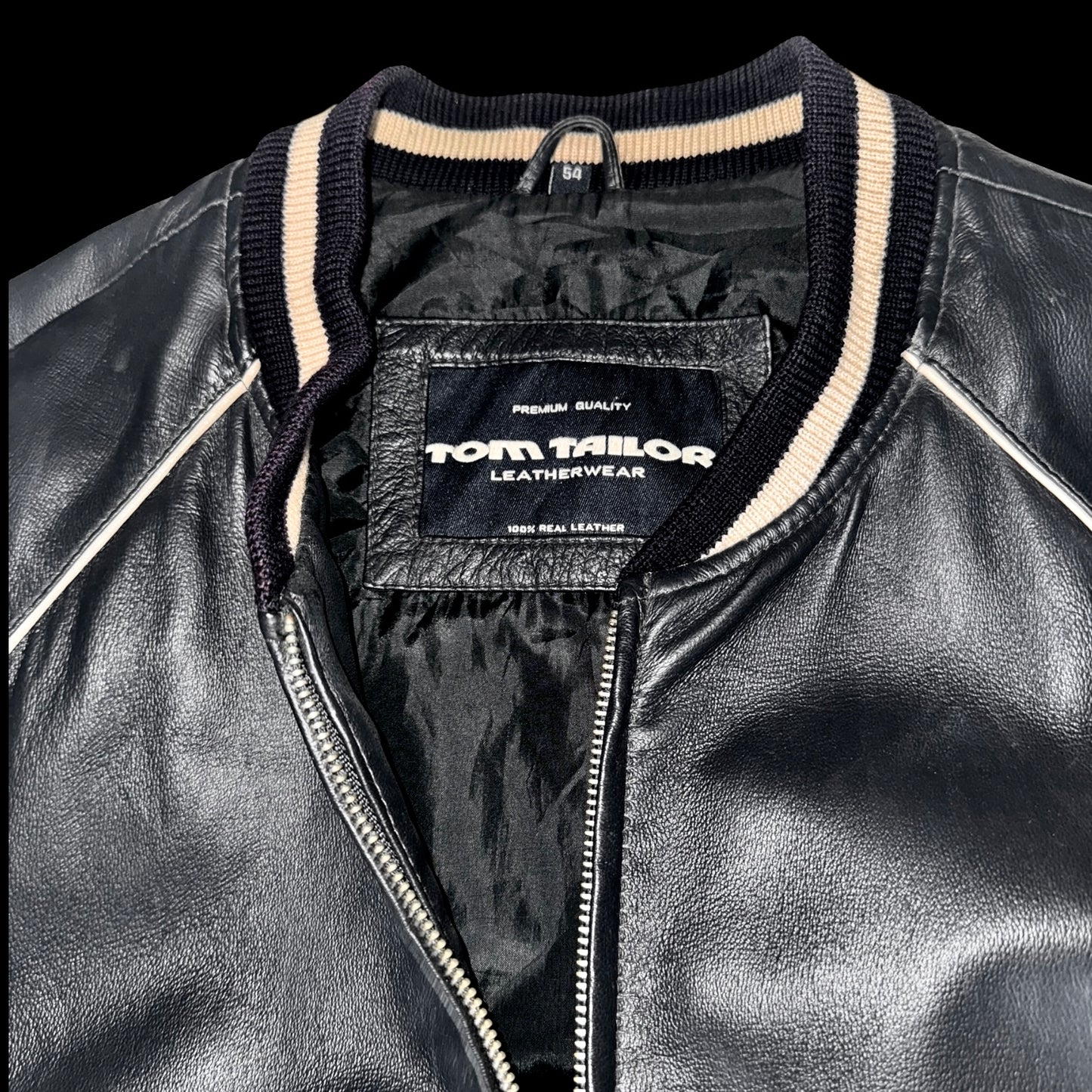 Tom Tailer leather bomber XL