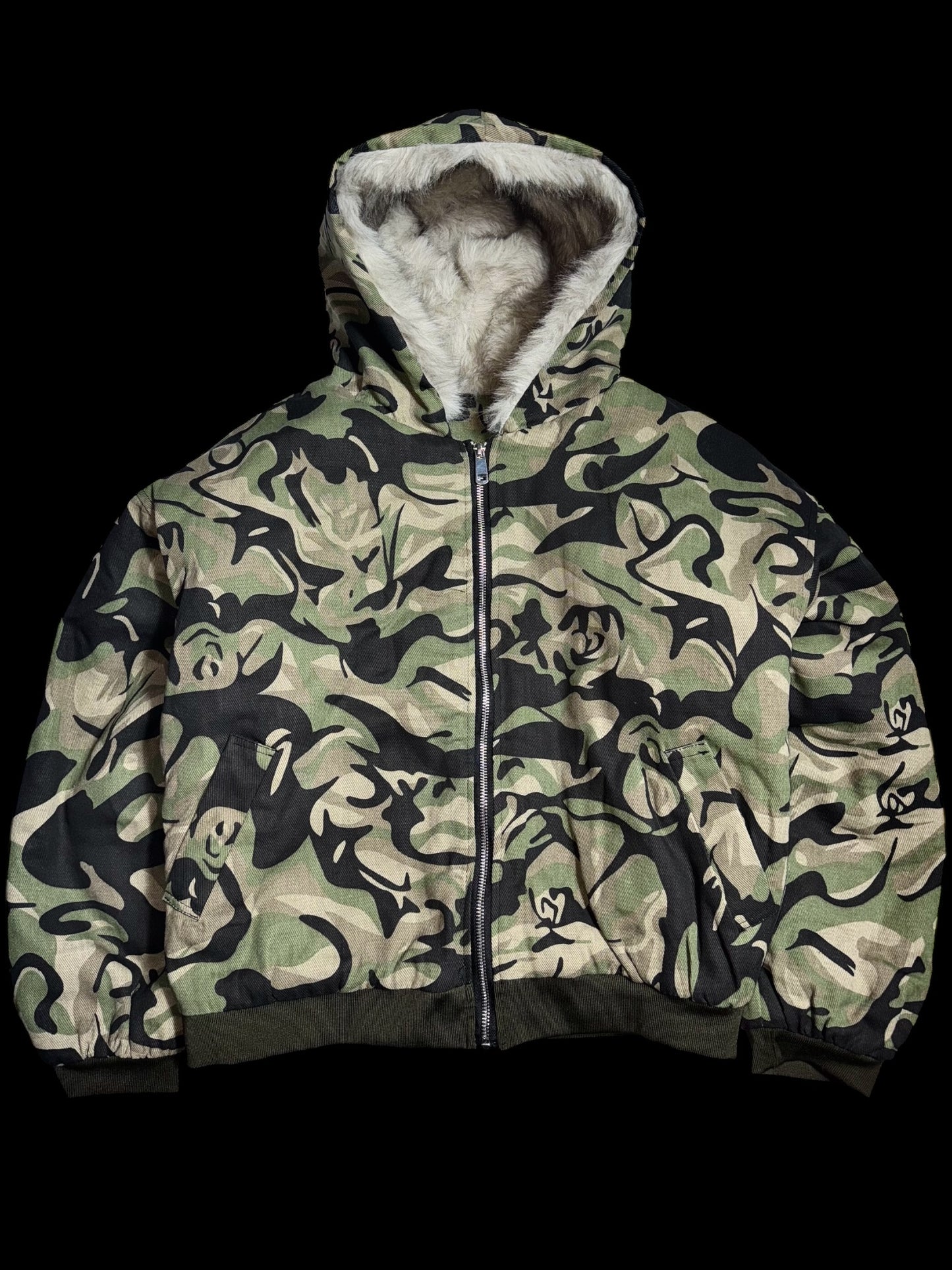 Camo Bomber Jacket