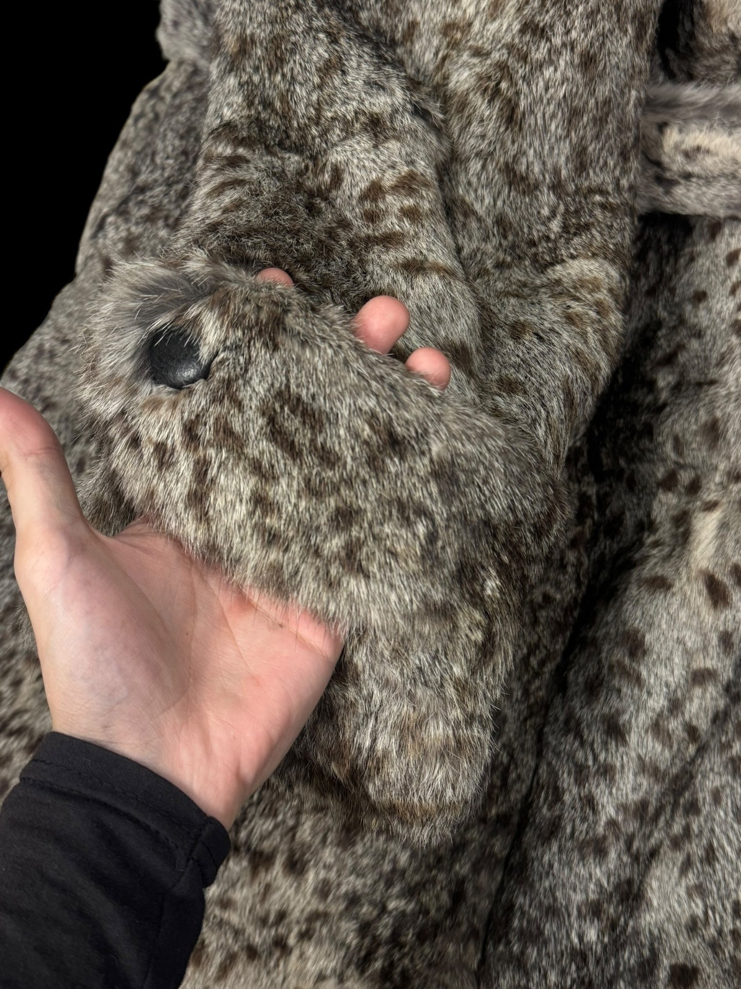 Шуба з рисі L