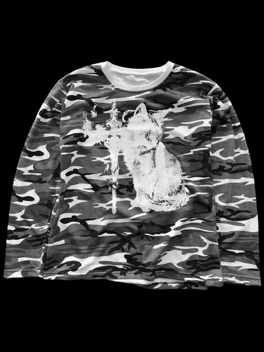 Kotik Gotic Camo Longsleeve