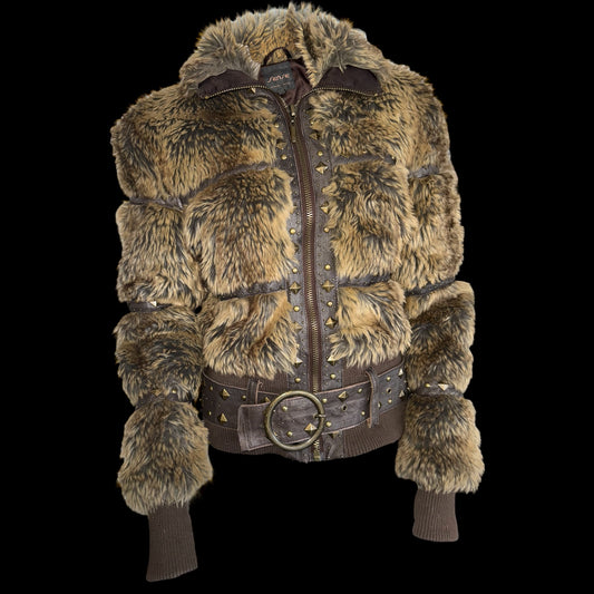 Авангардний Y2K бомбер жіночий Л