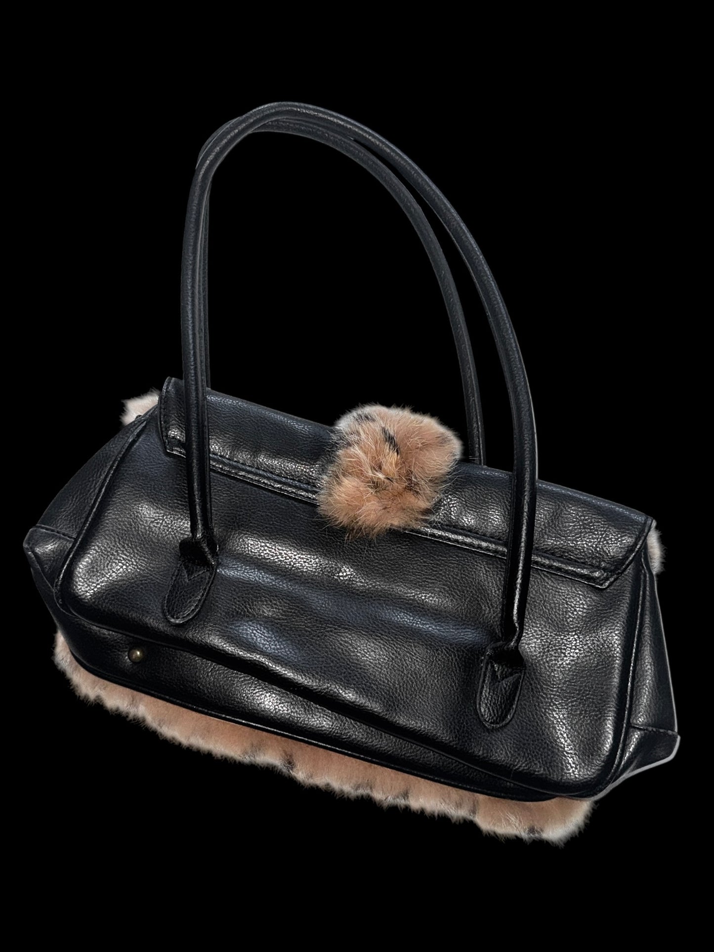 Fur + Leather Bag
