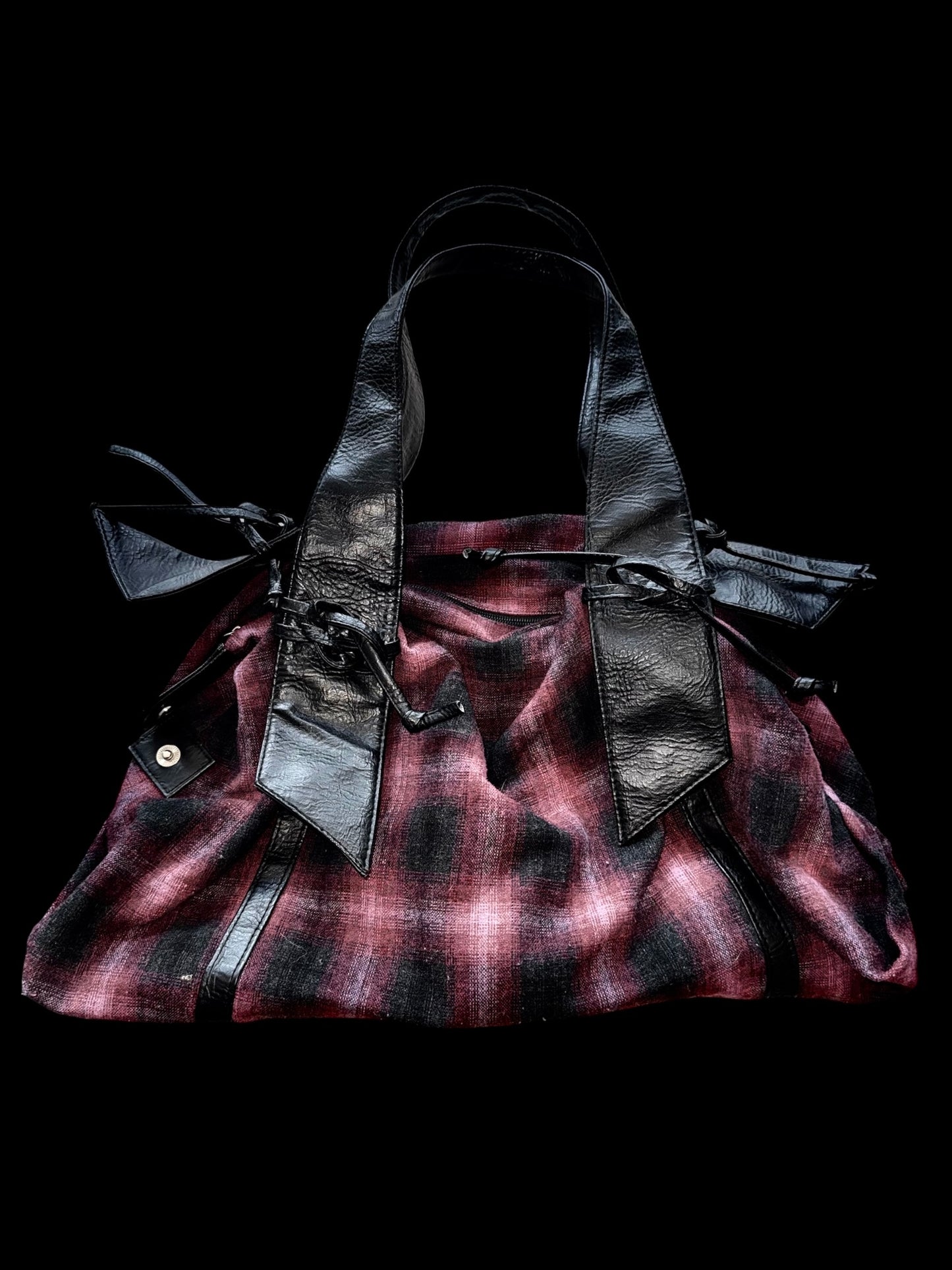 Checkered bag