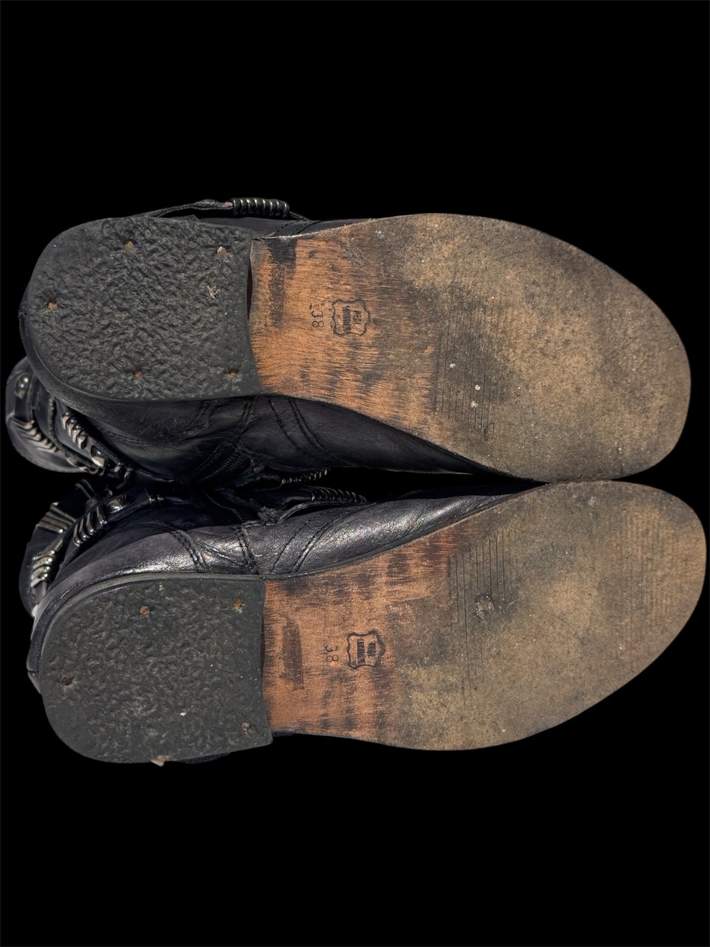 Avant Garde Leather Boots