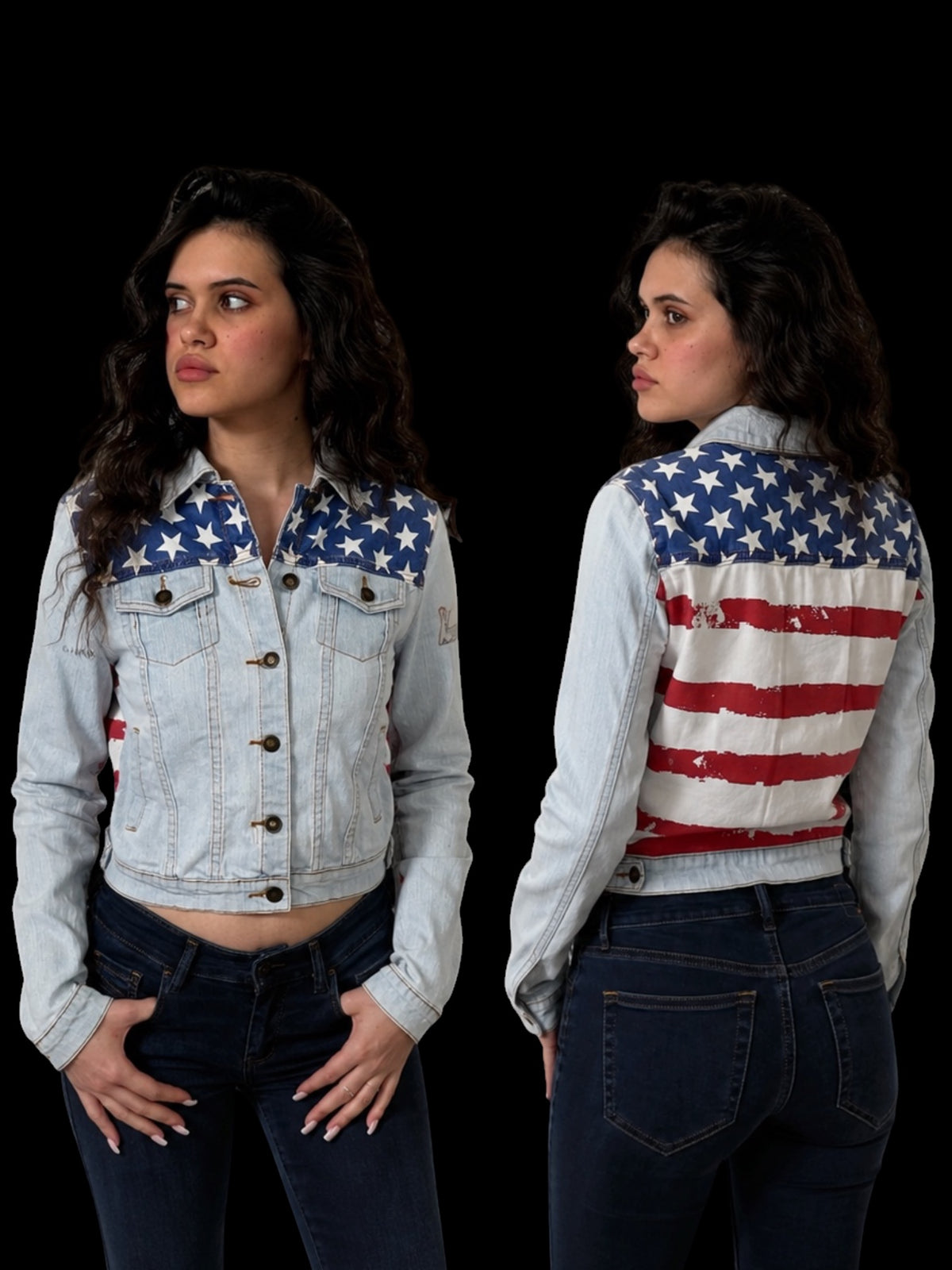 Forever 21 denim jacket S