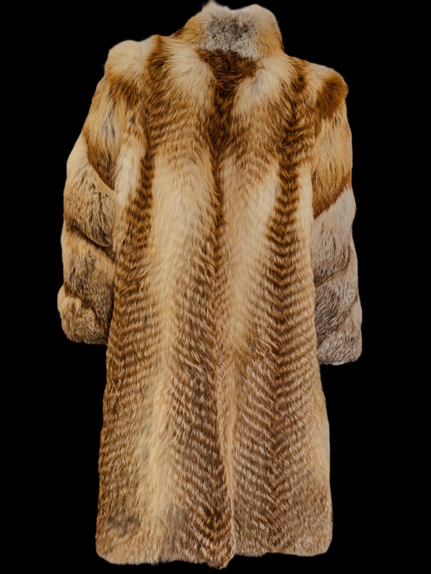 Вінтажна шуба з лисиці Л-ХЛ