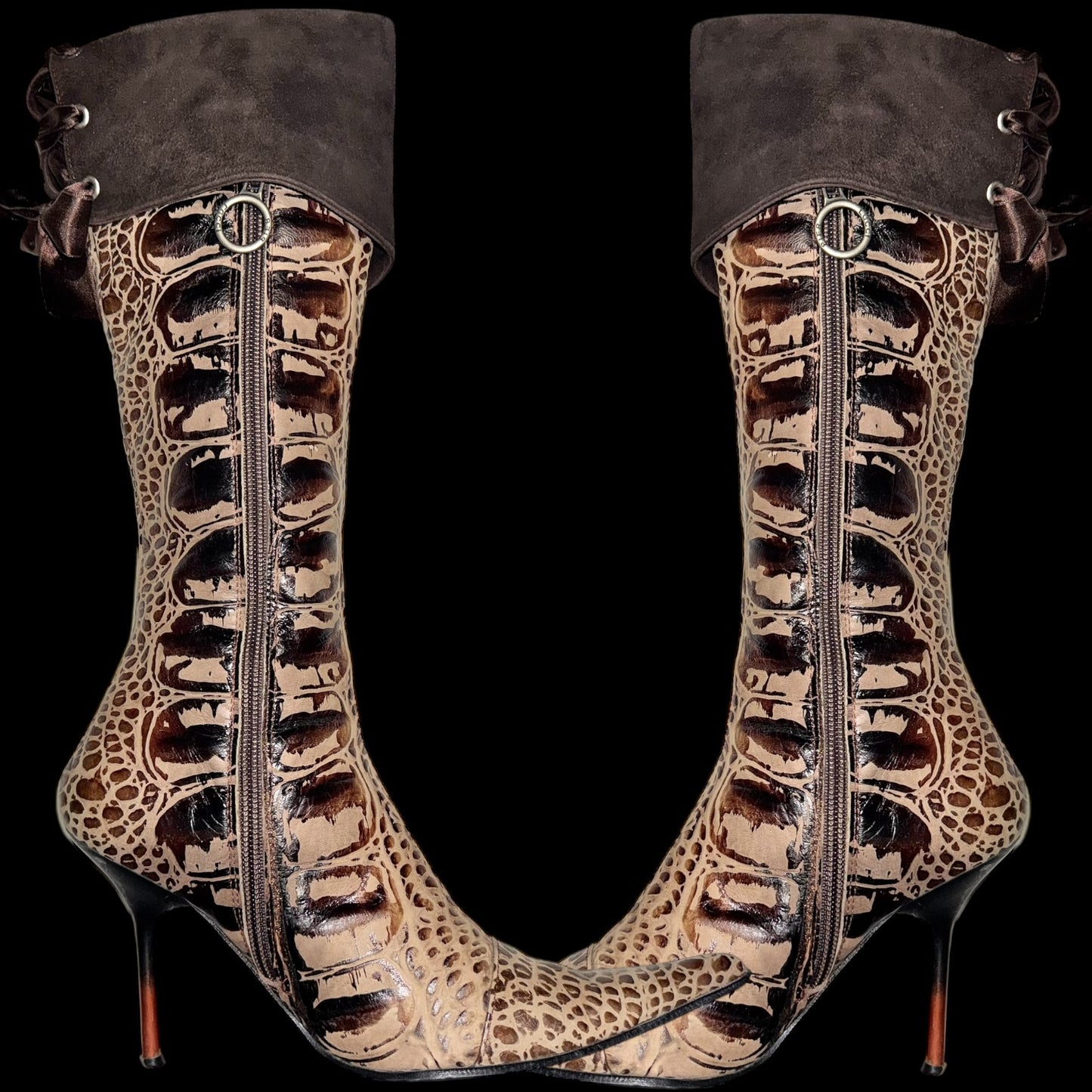 Vintage heels boots