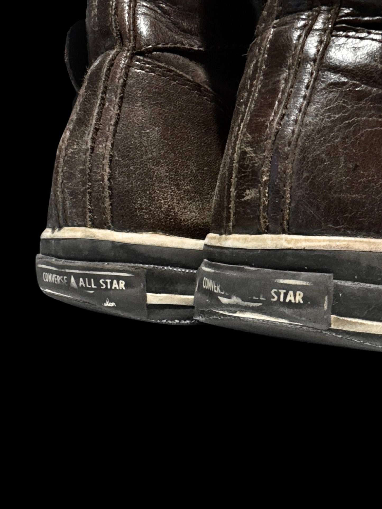 Converse Buckle Leather Shoes