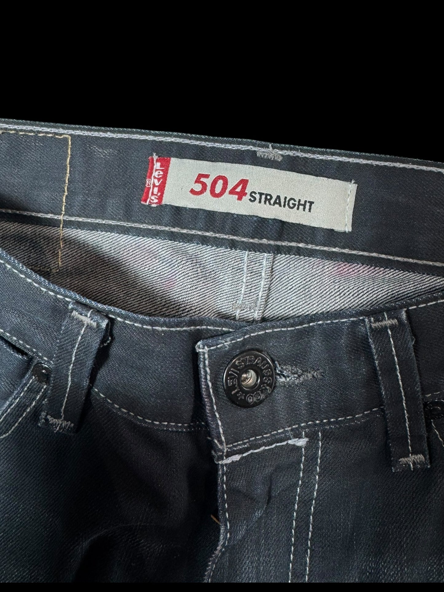Levis 504 Straight Fit Jeans