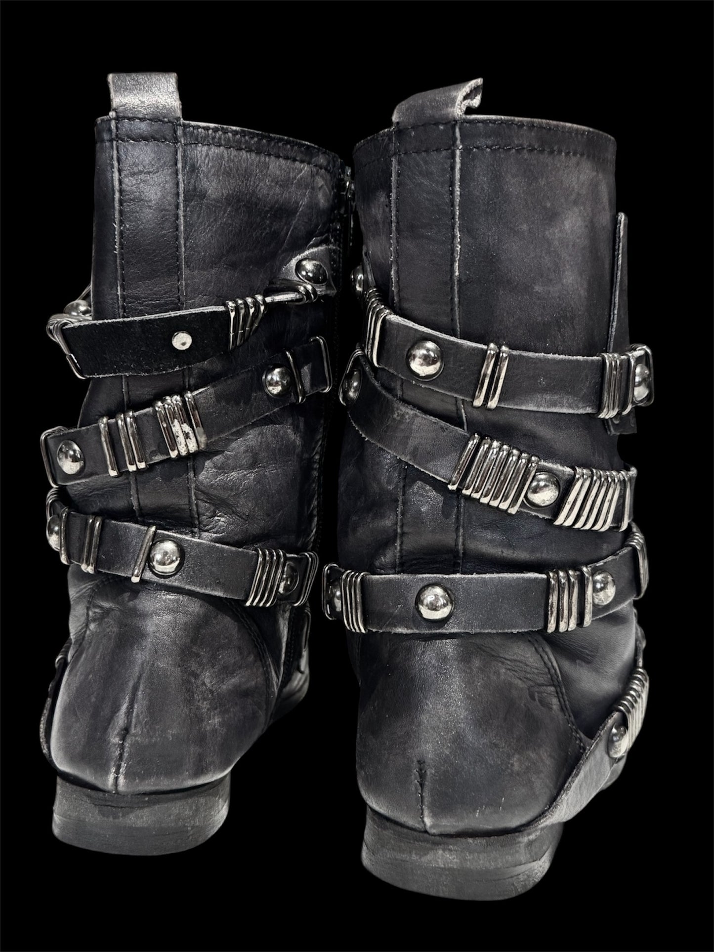 Avant Garde Leather Boots