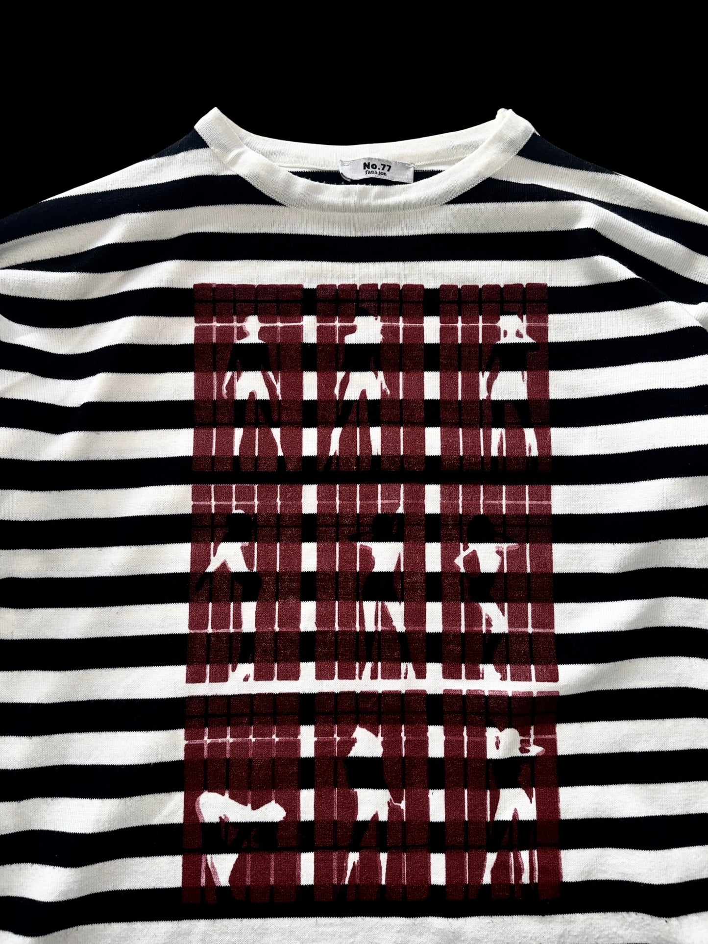 “RedRoom” Stripe LongSleeve