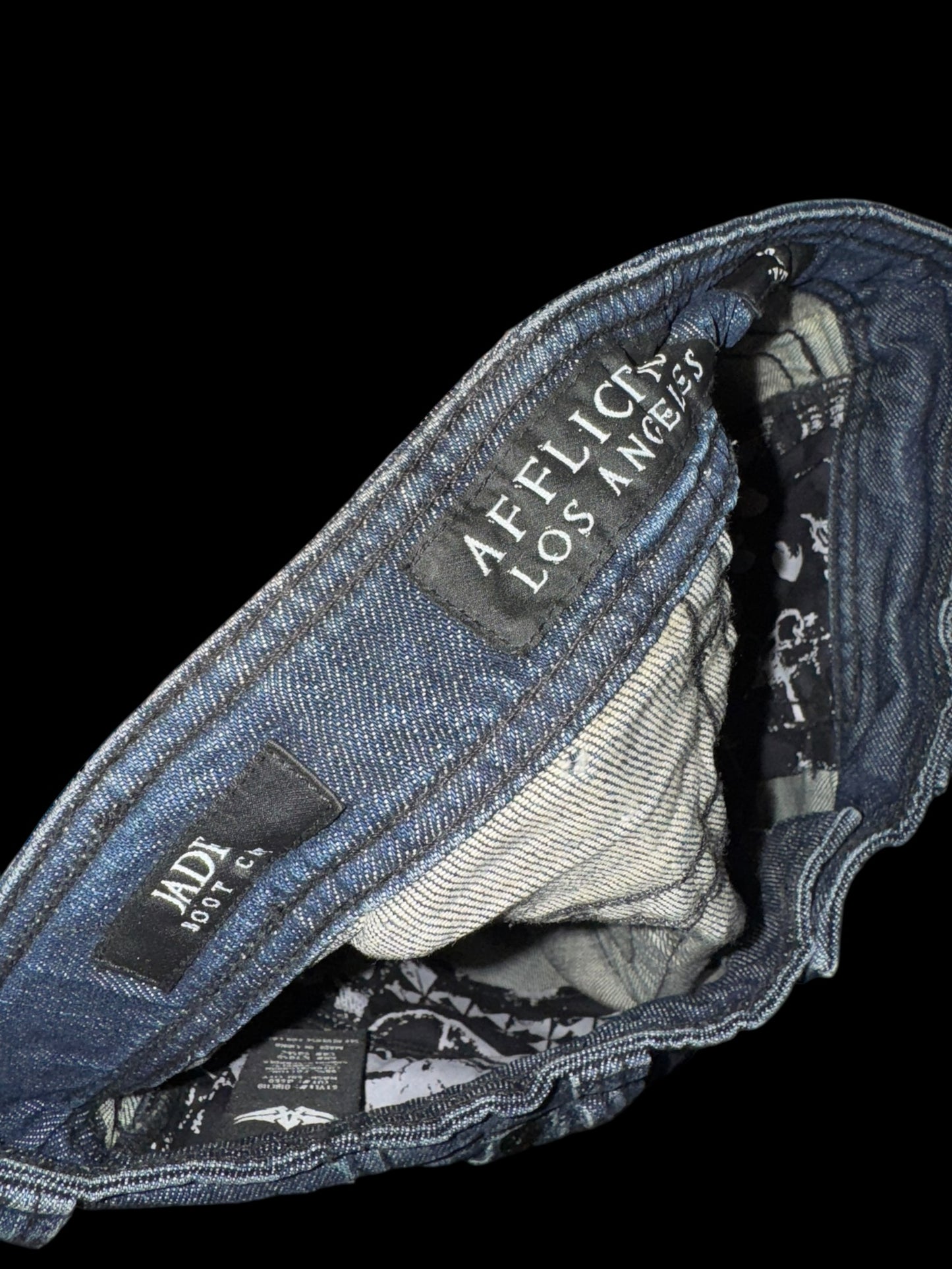 Affliction flared jeans