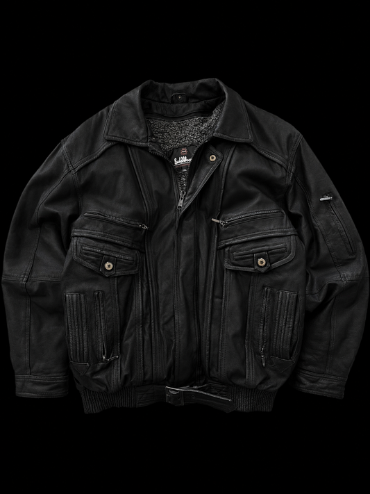 Vintage Oversize Leather Jacket