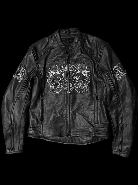 Vintage Biker Leather Jacket