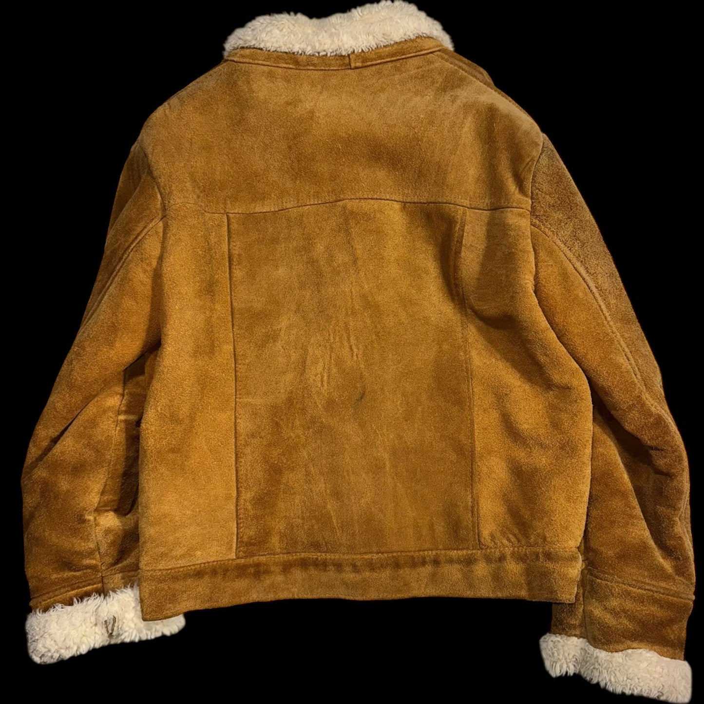 Вінтажна куртка з овчини