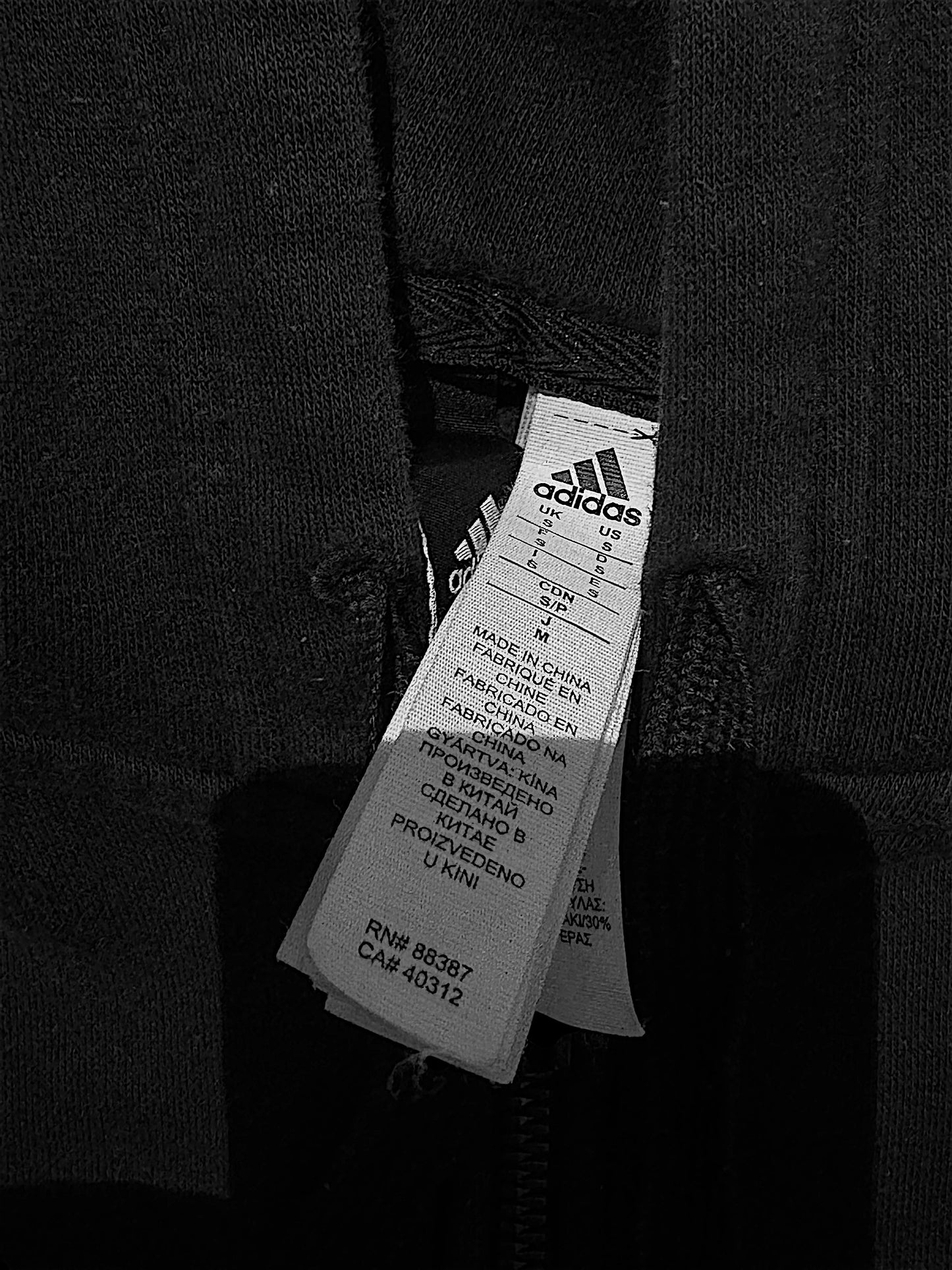 Adidas x CrossFace zip-hoodie S