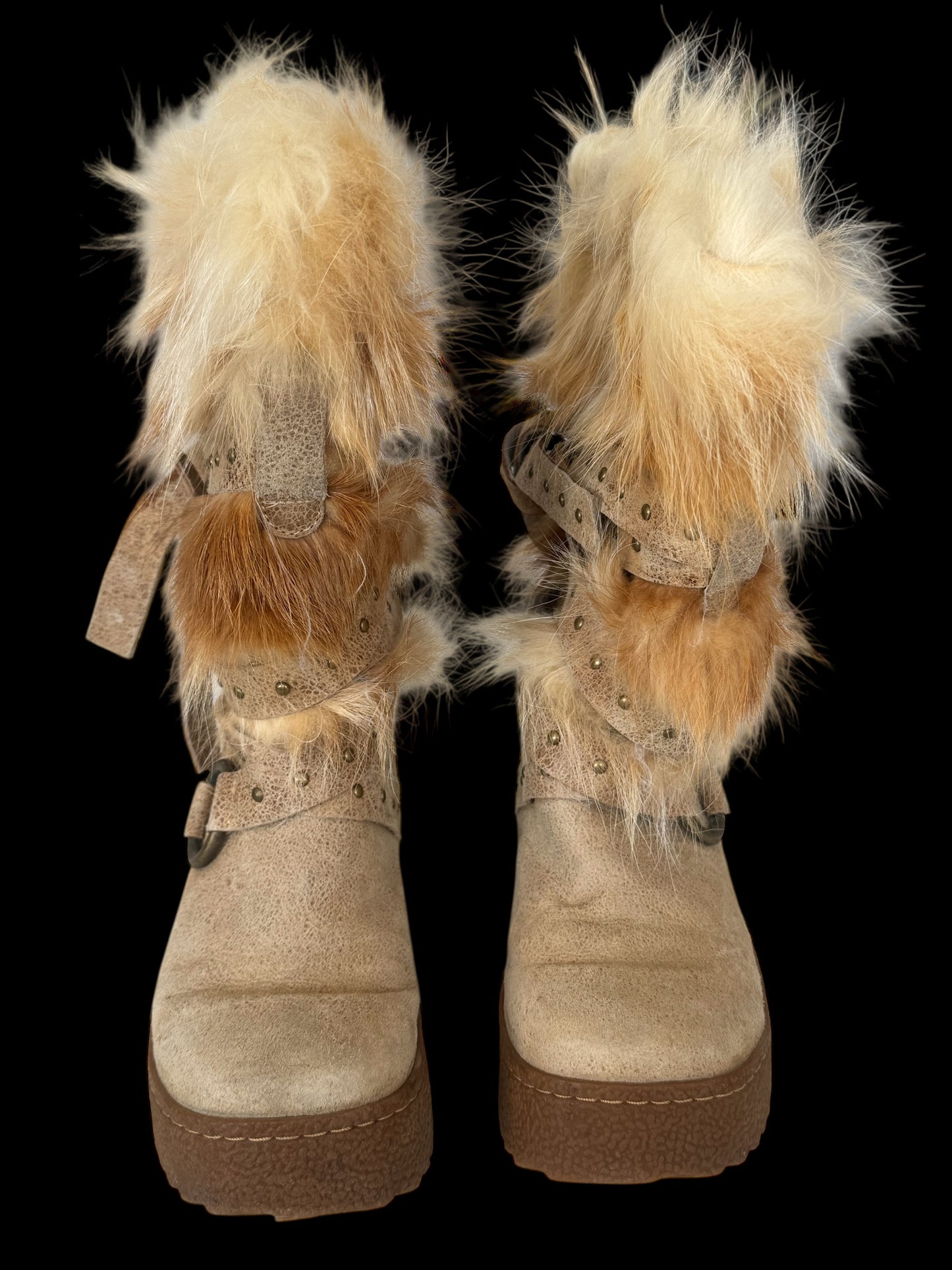 Хутряні чоботи 37