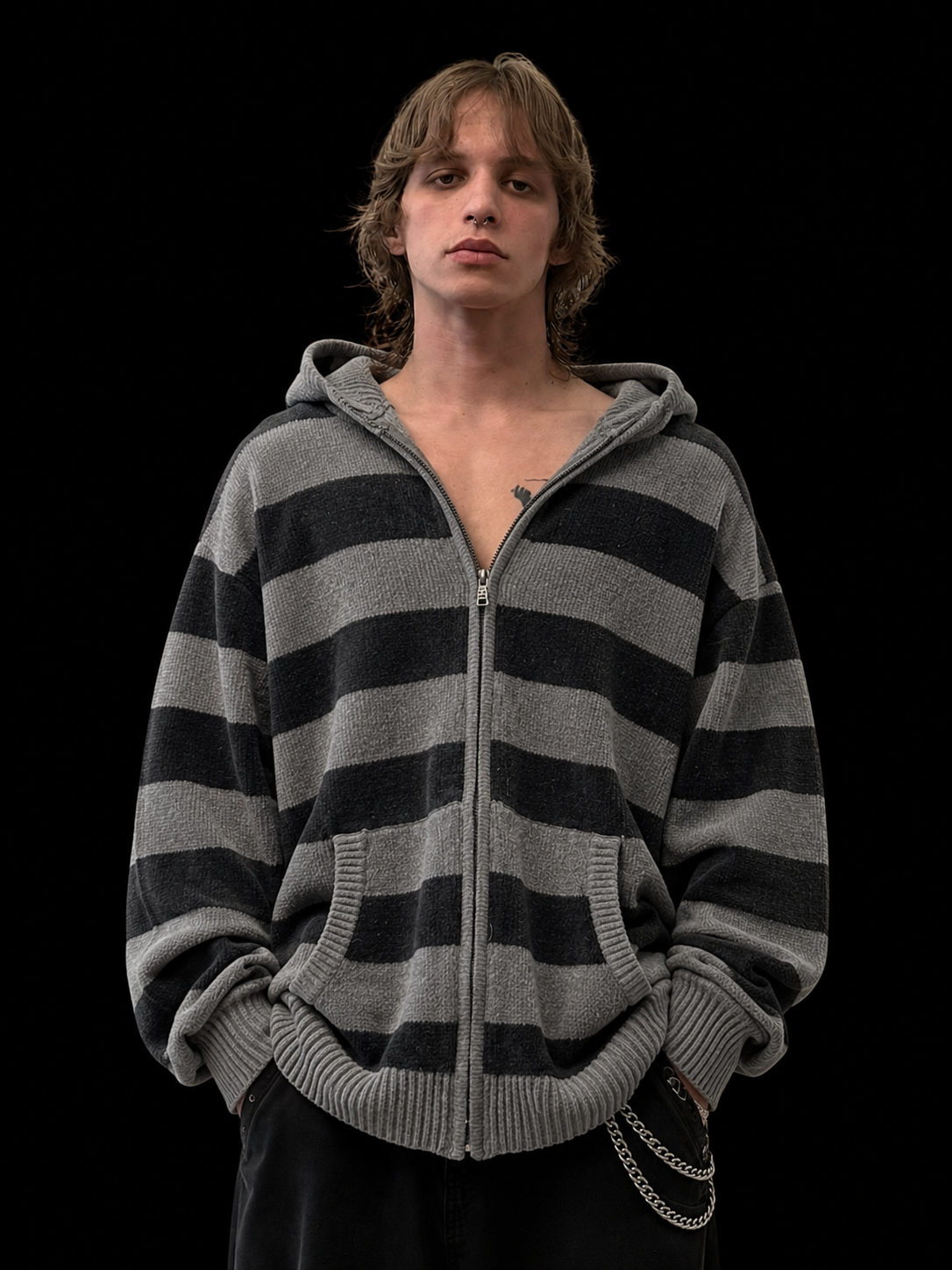 Angelo Litrico Knitted Hoodie
