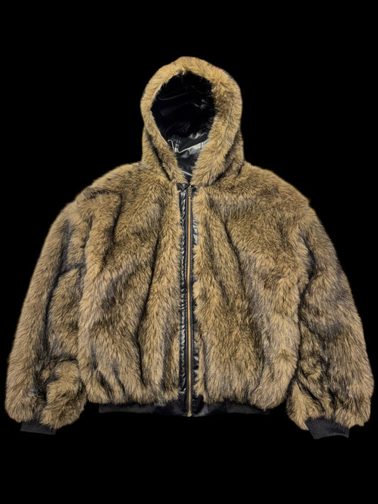 Fur&Leather Bomber