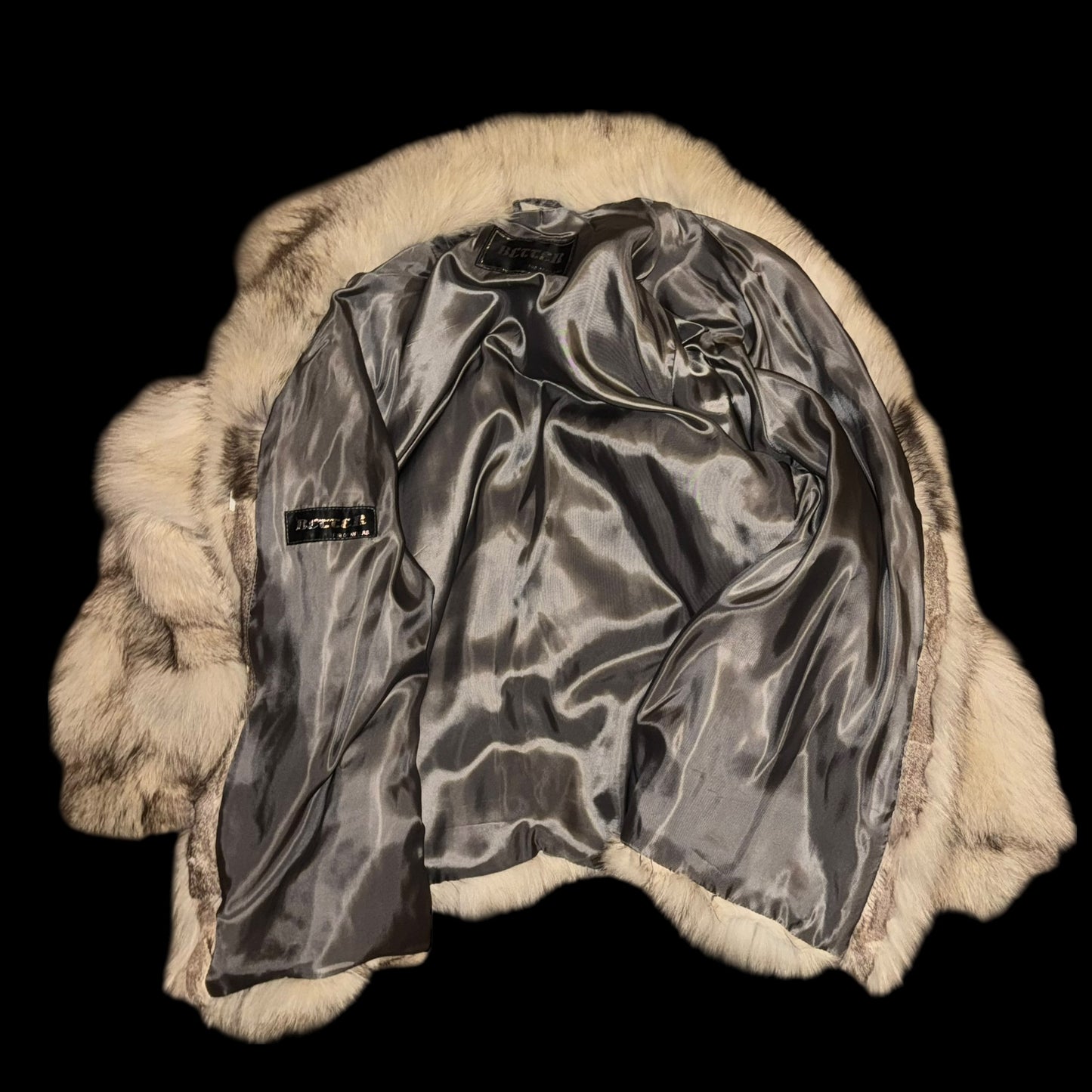 Vintage fur coat oversize