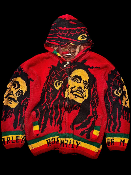 Bob Marly knit zip-hoodie