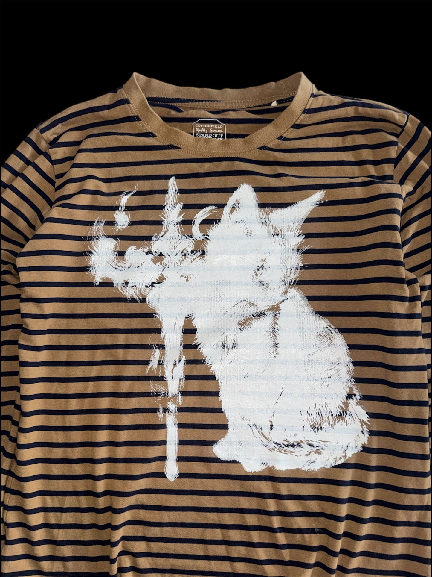Stripe Kotik Gotic Longsleeve