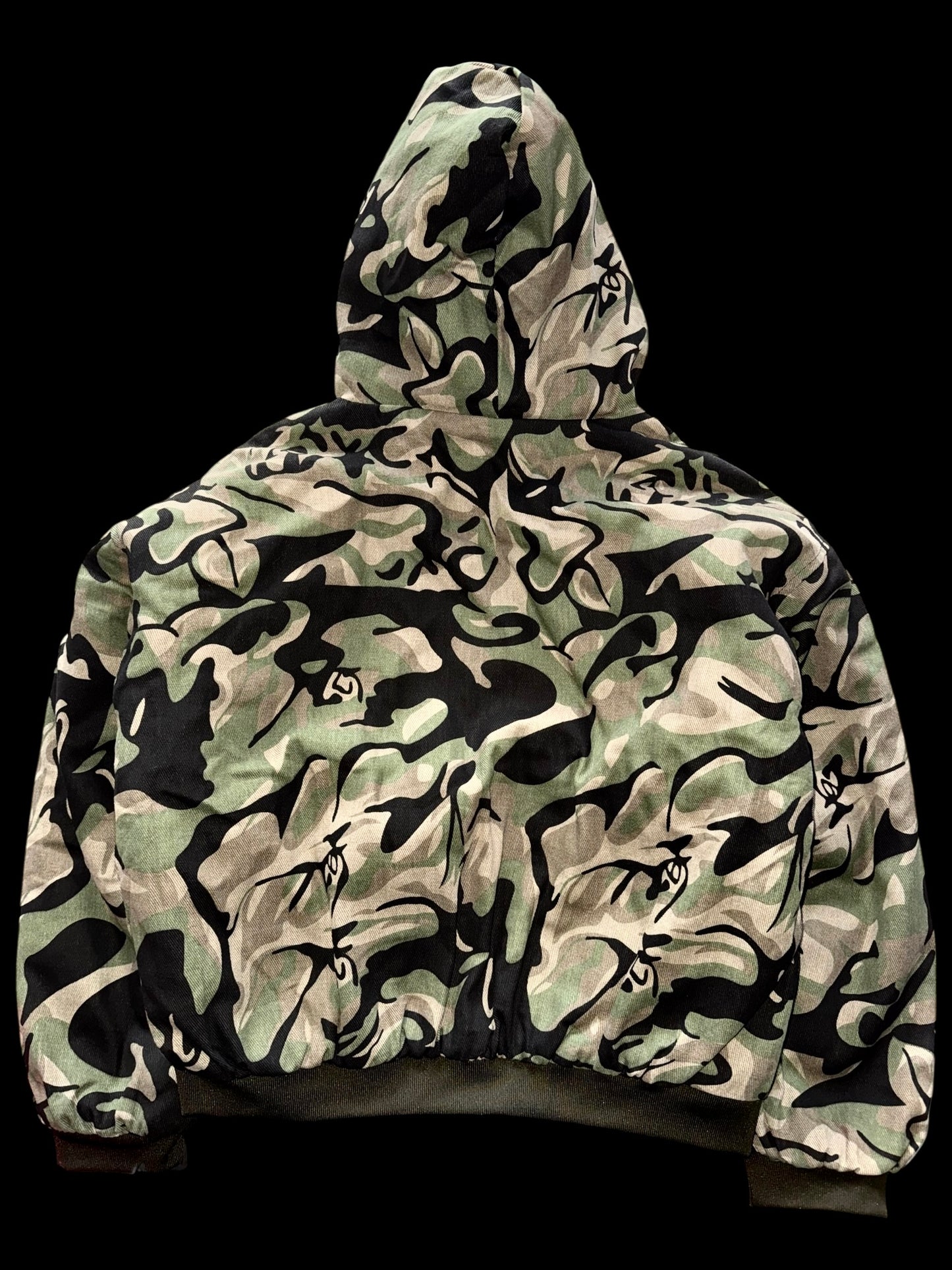 Camo Bomber Jacket
