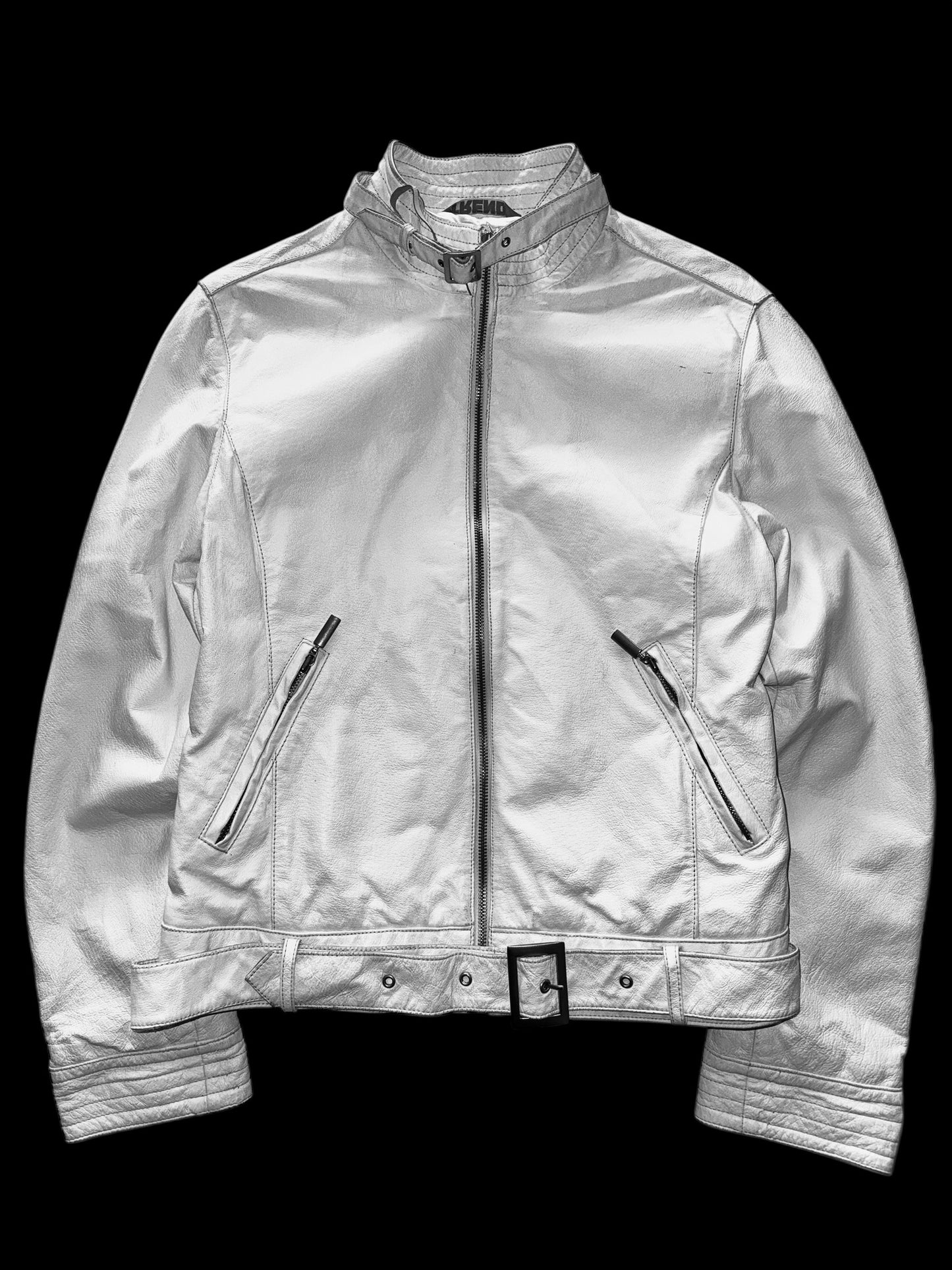 White Leather Jacket