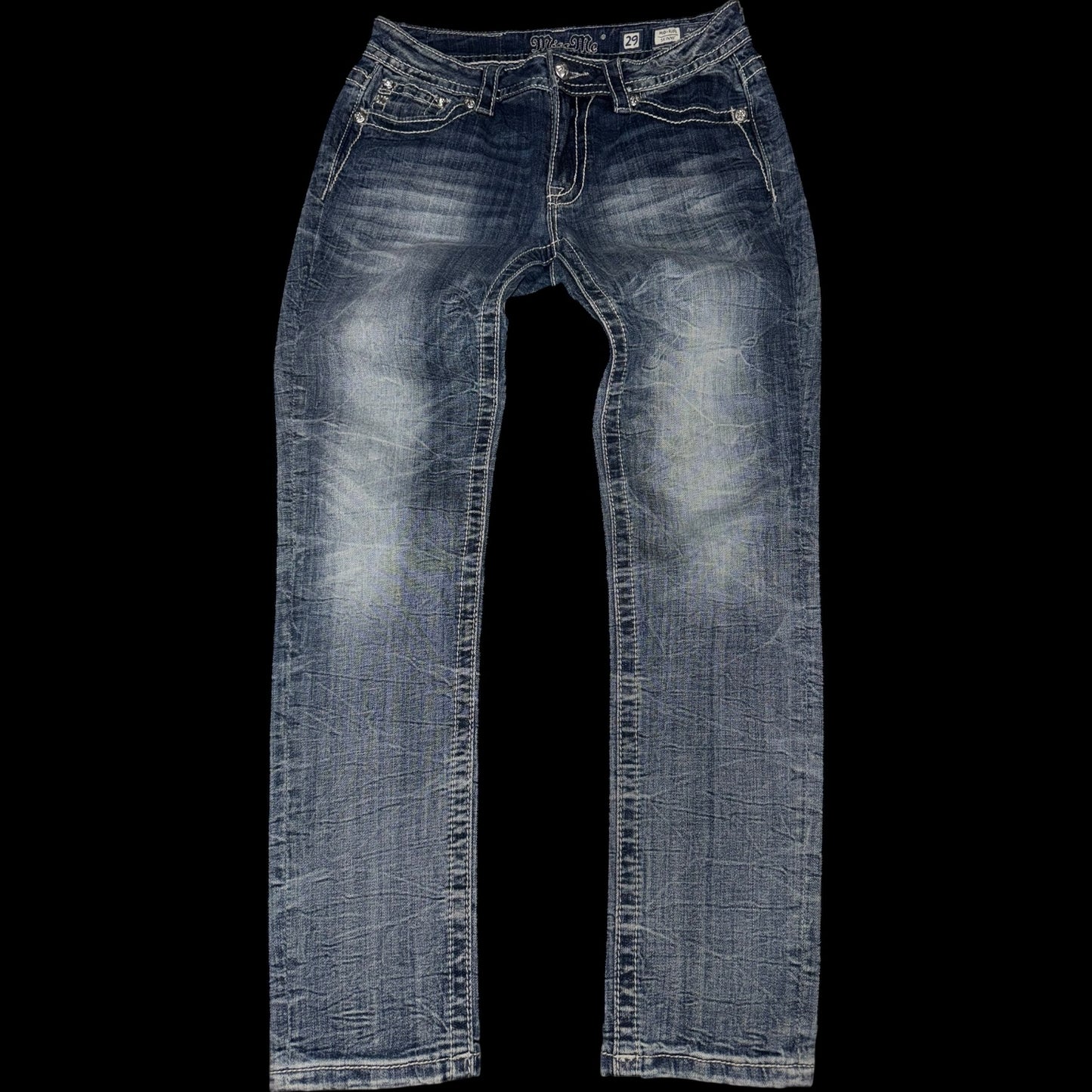 Miss Me вузькі джинси Y2K