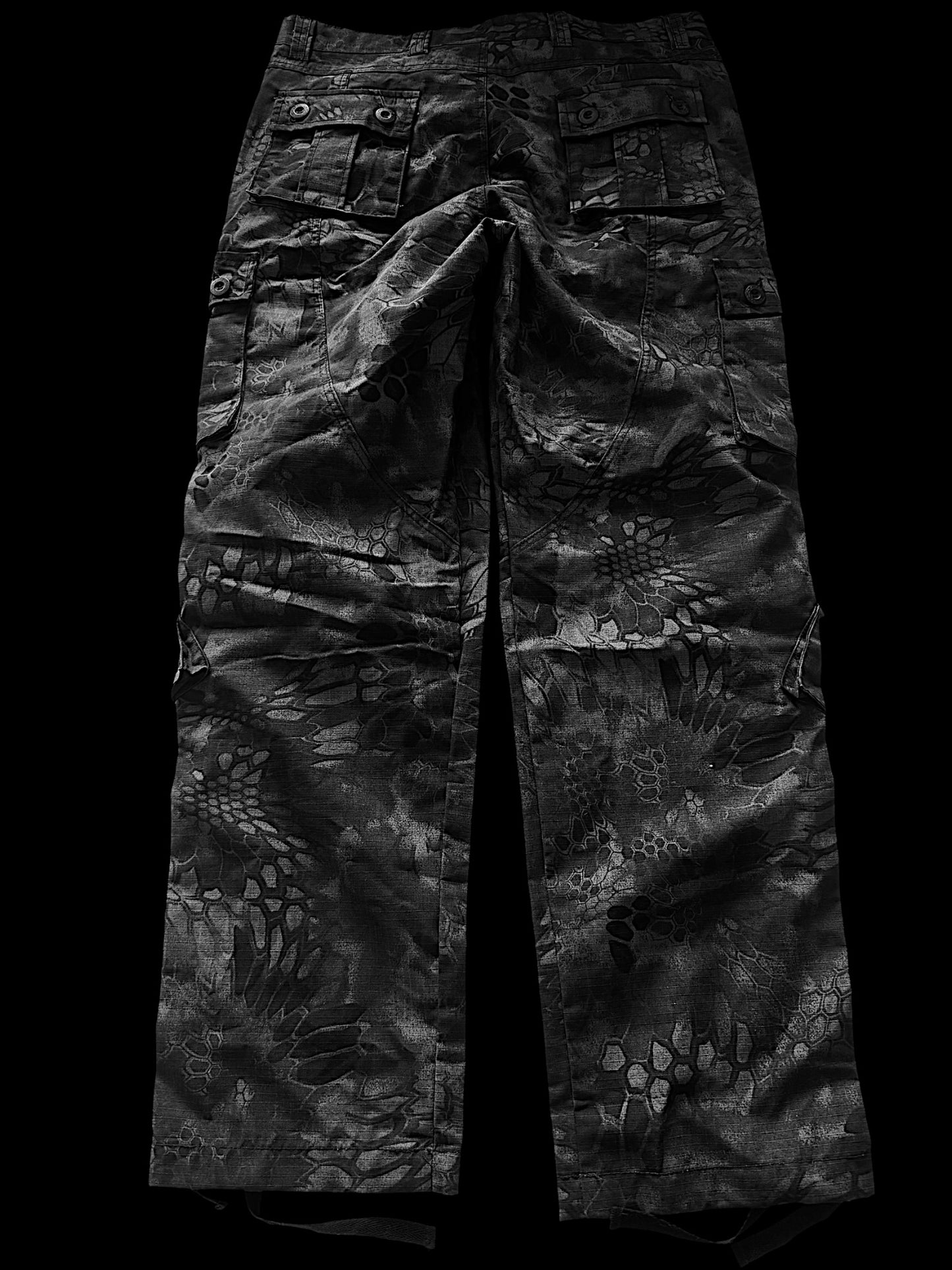 Reptile Skin Cargo Pants