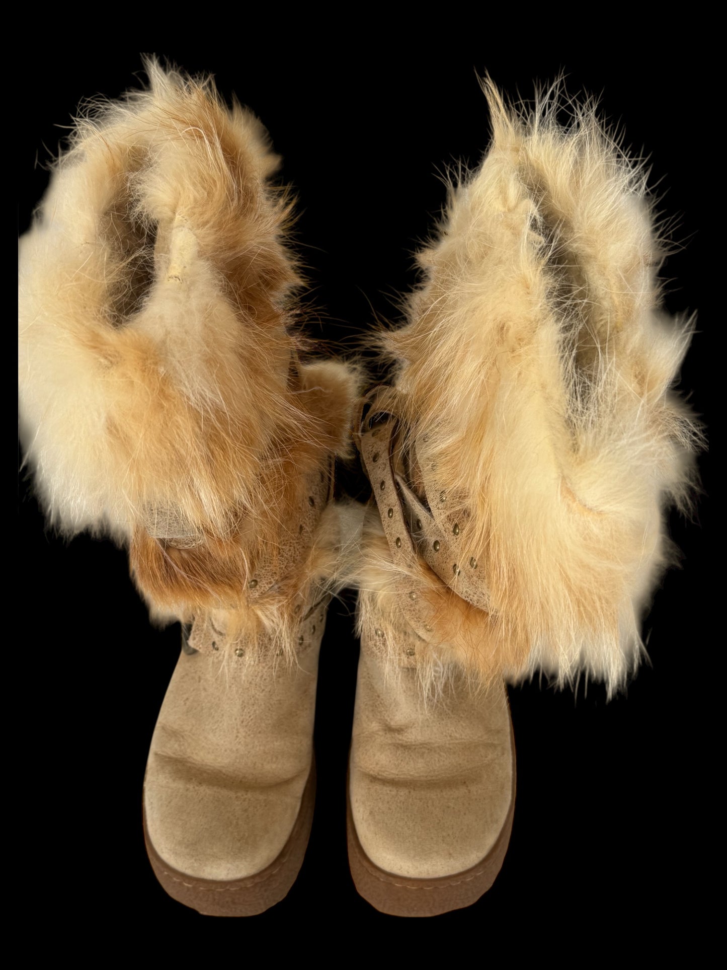 Хутряні чоботи 37