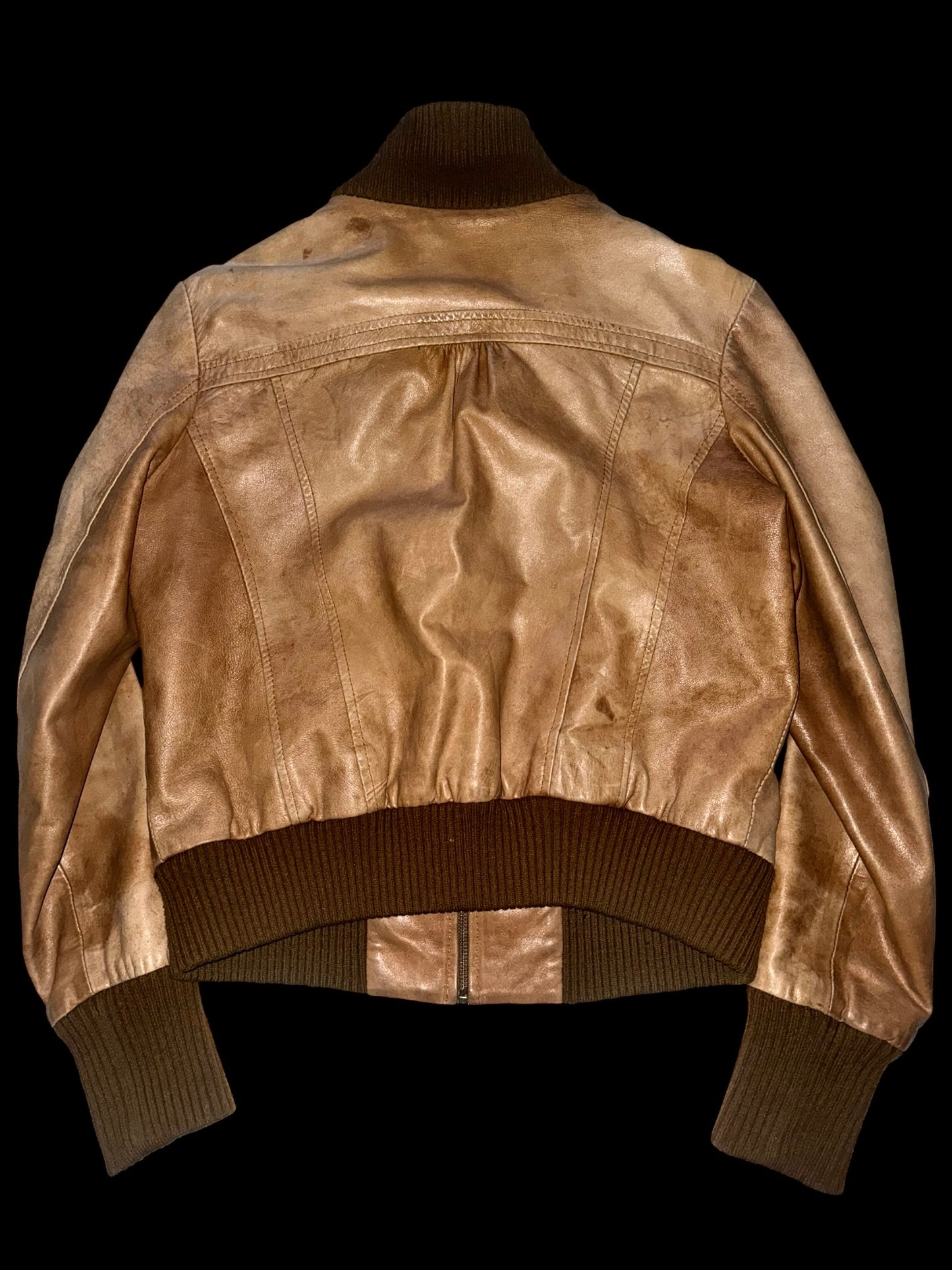 Oasis Vintage Leather Jacket