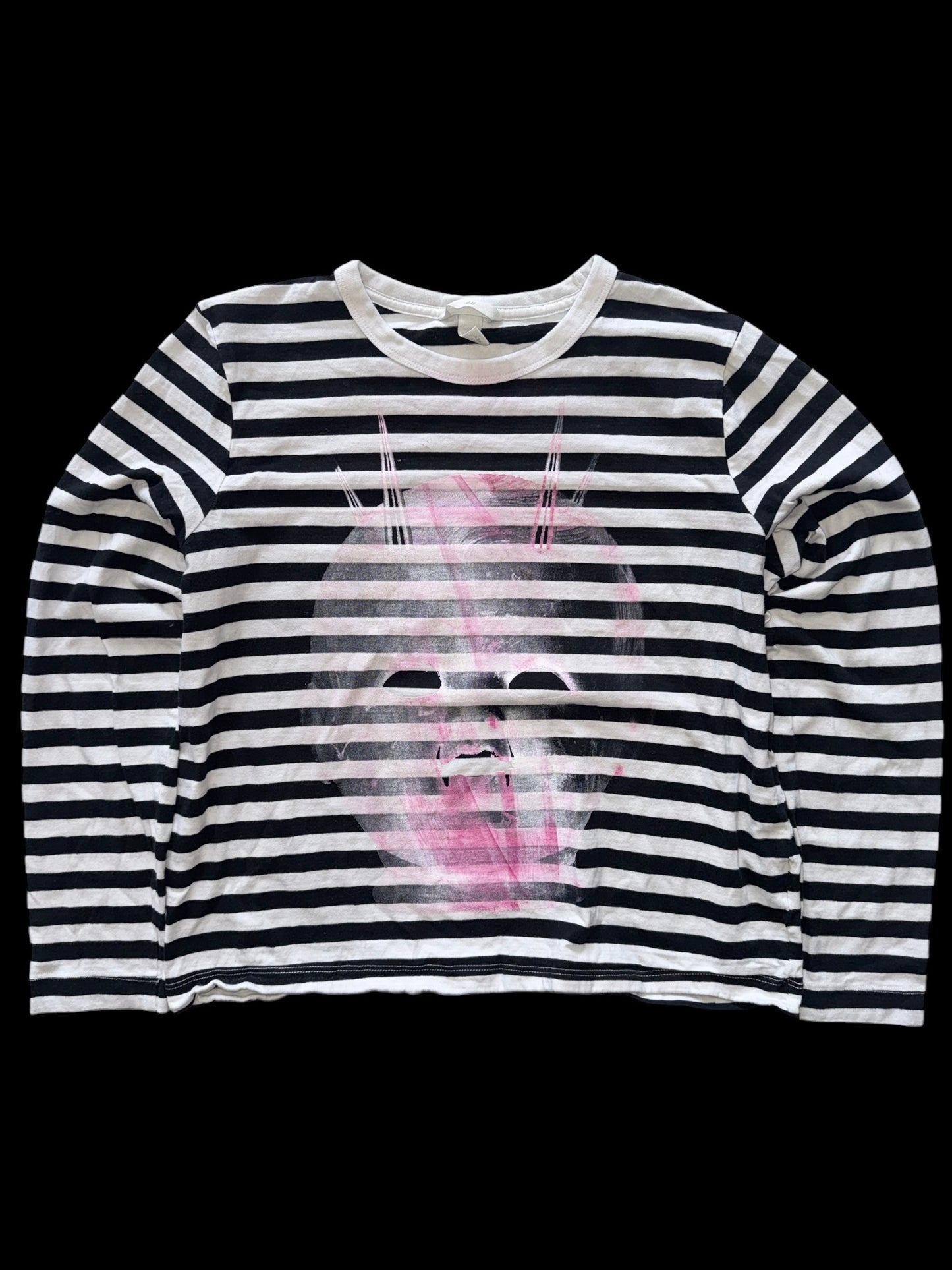 DeadHead Cropped Stripe LongSleeve