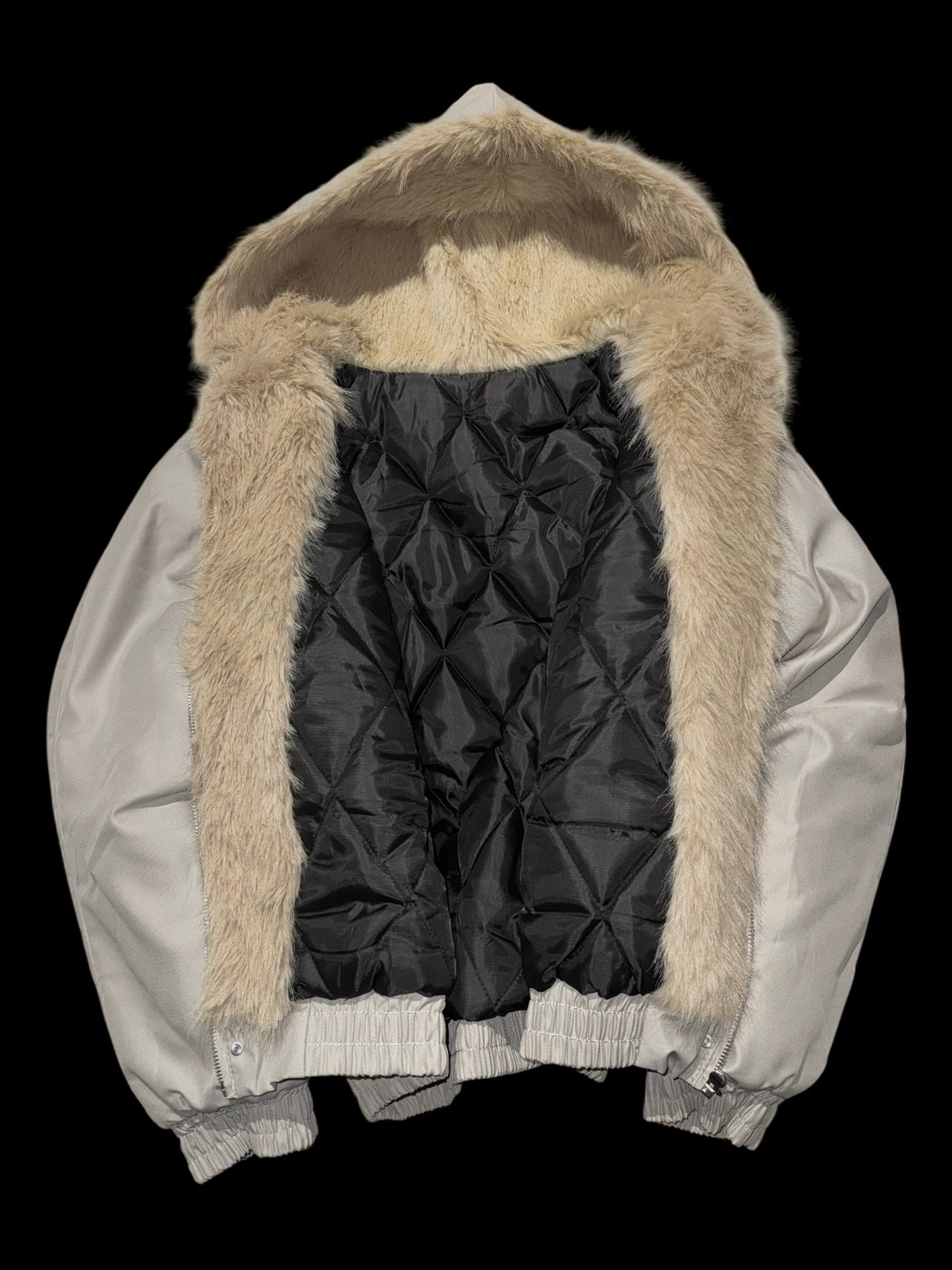 White Bomber Jacket