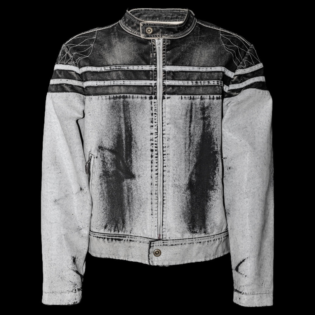 Вінтажна авангардна куртка M