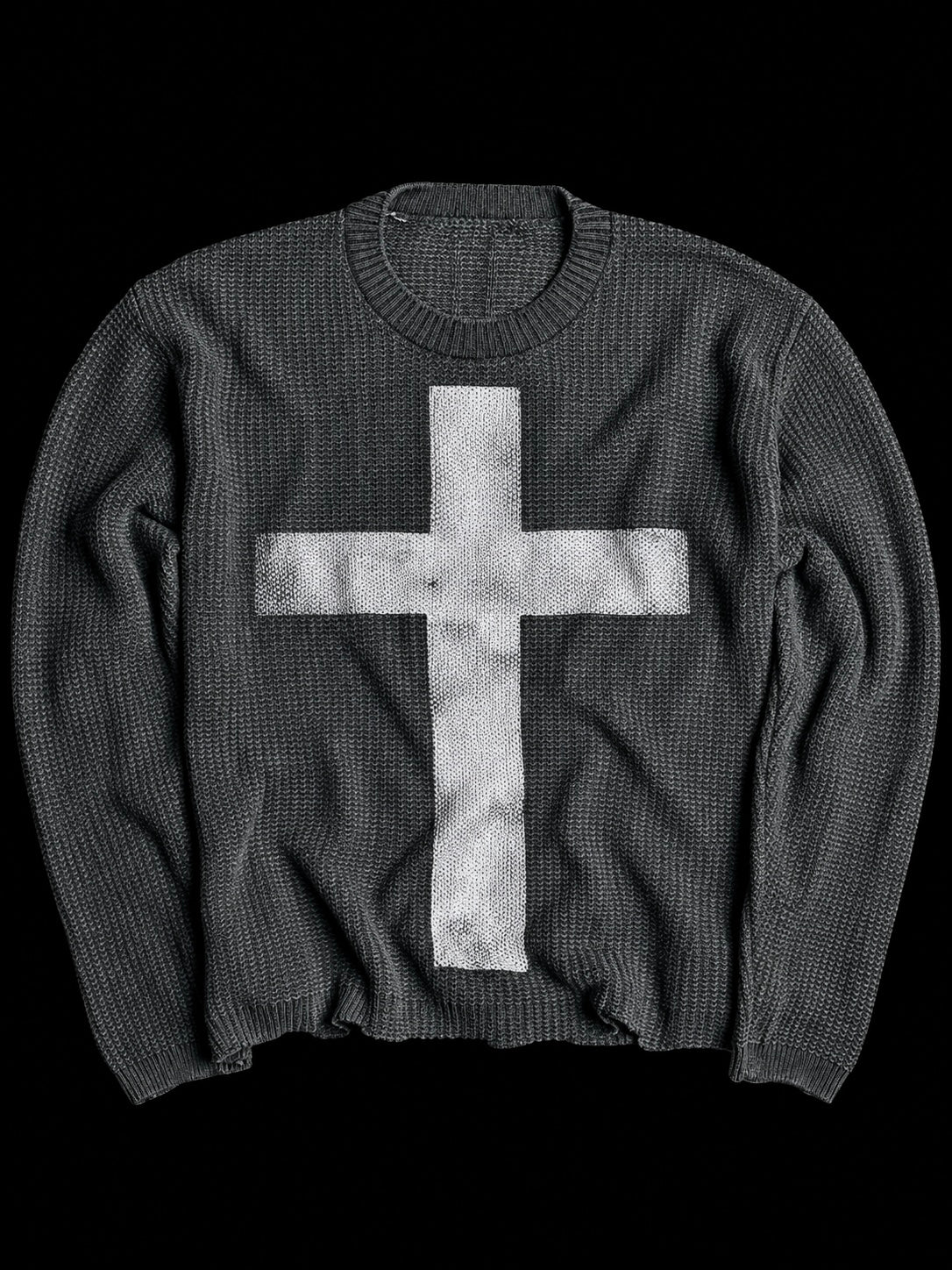 Cross Cropped Sweater