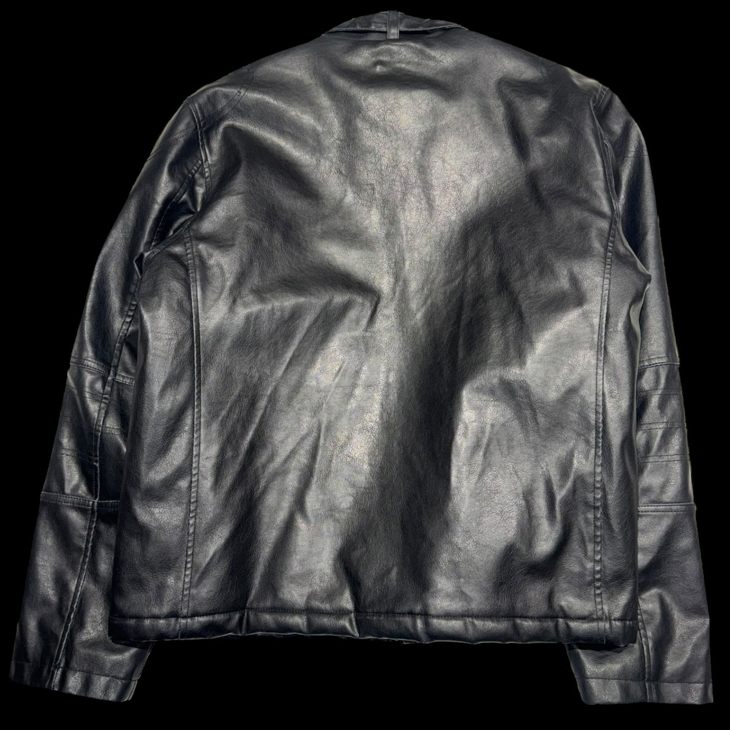 Vinatge racer leather jacket
