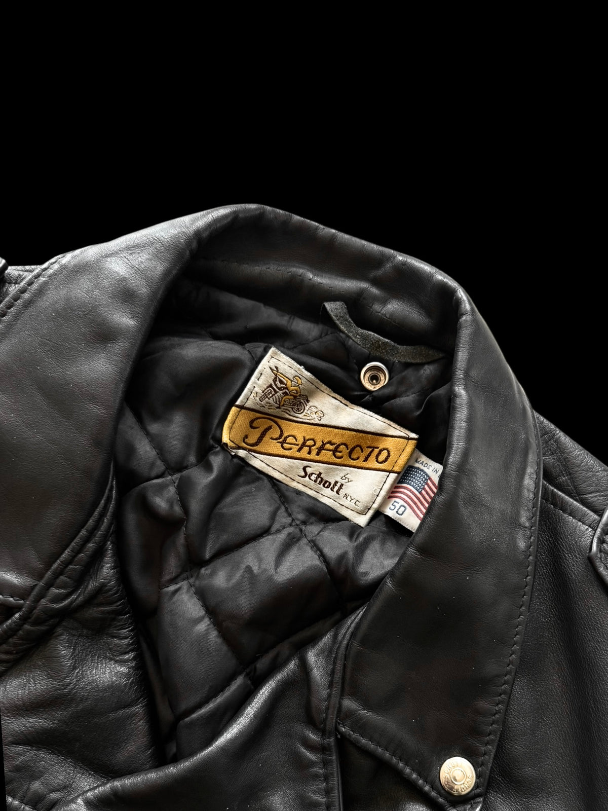 Schott N.Y.C. Vintage Biker Leather Jacket