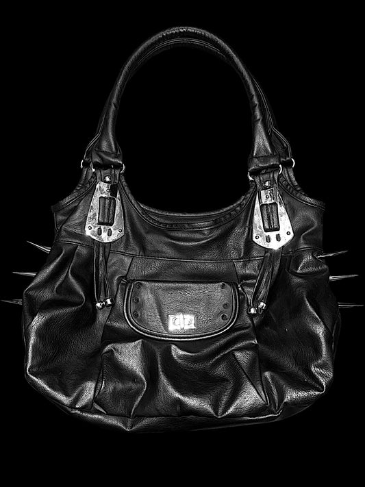 Spikes Black Bag