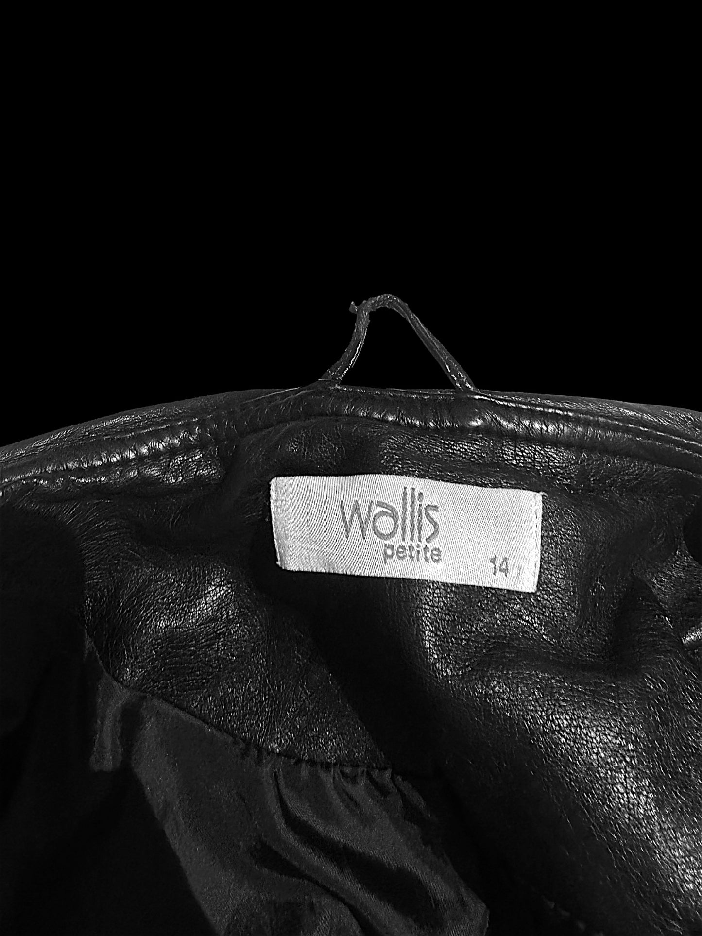 Vintage napoleon like leather jacket L