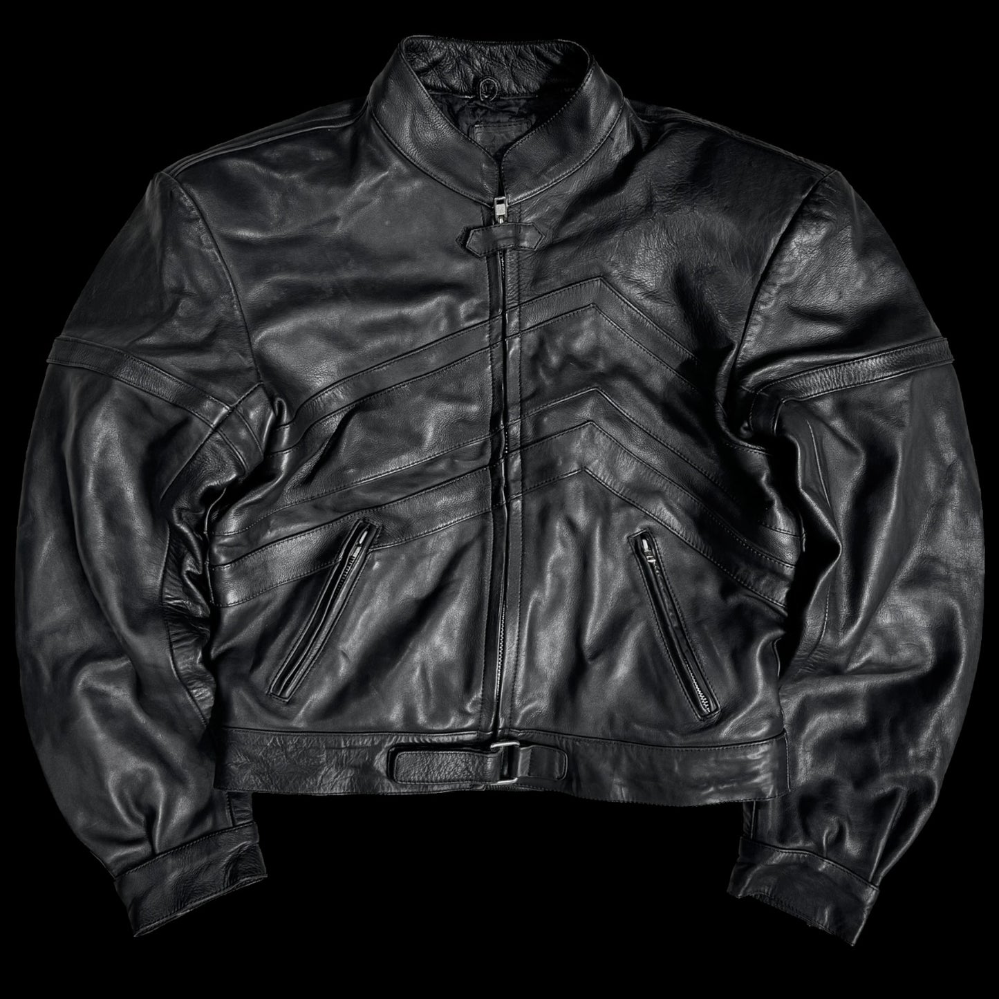 Шкіряна куртка для мотоциклістів
